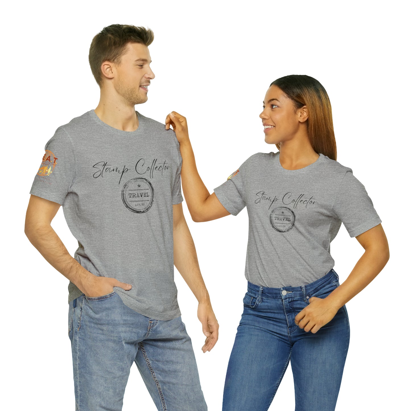 Stamp Collector H.E.A.T. Logo Short Sleeve Tee