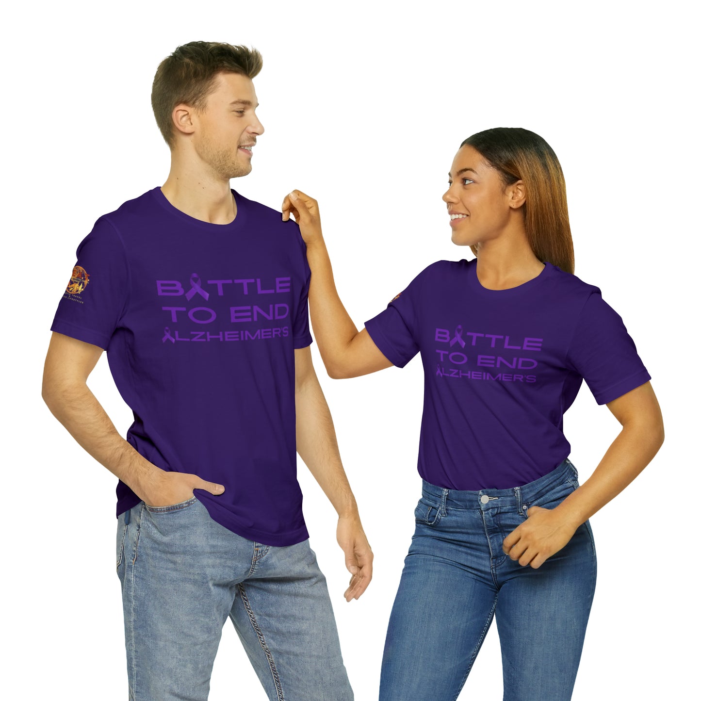 Battle To End Alzheimer's Short Sleeve Tee