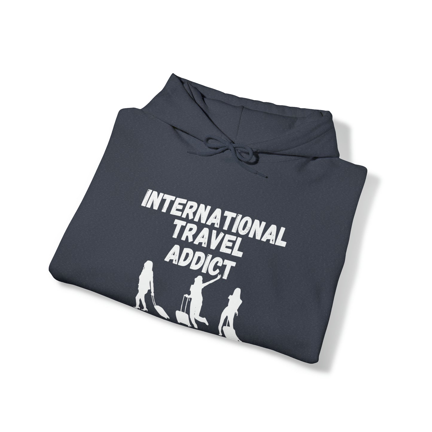 International Travel Addict Hoodie for Women