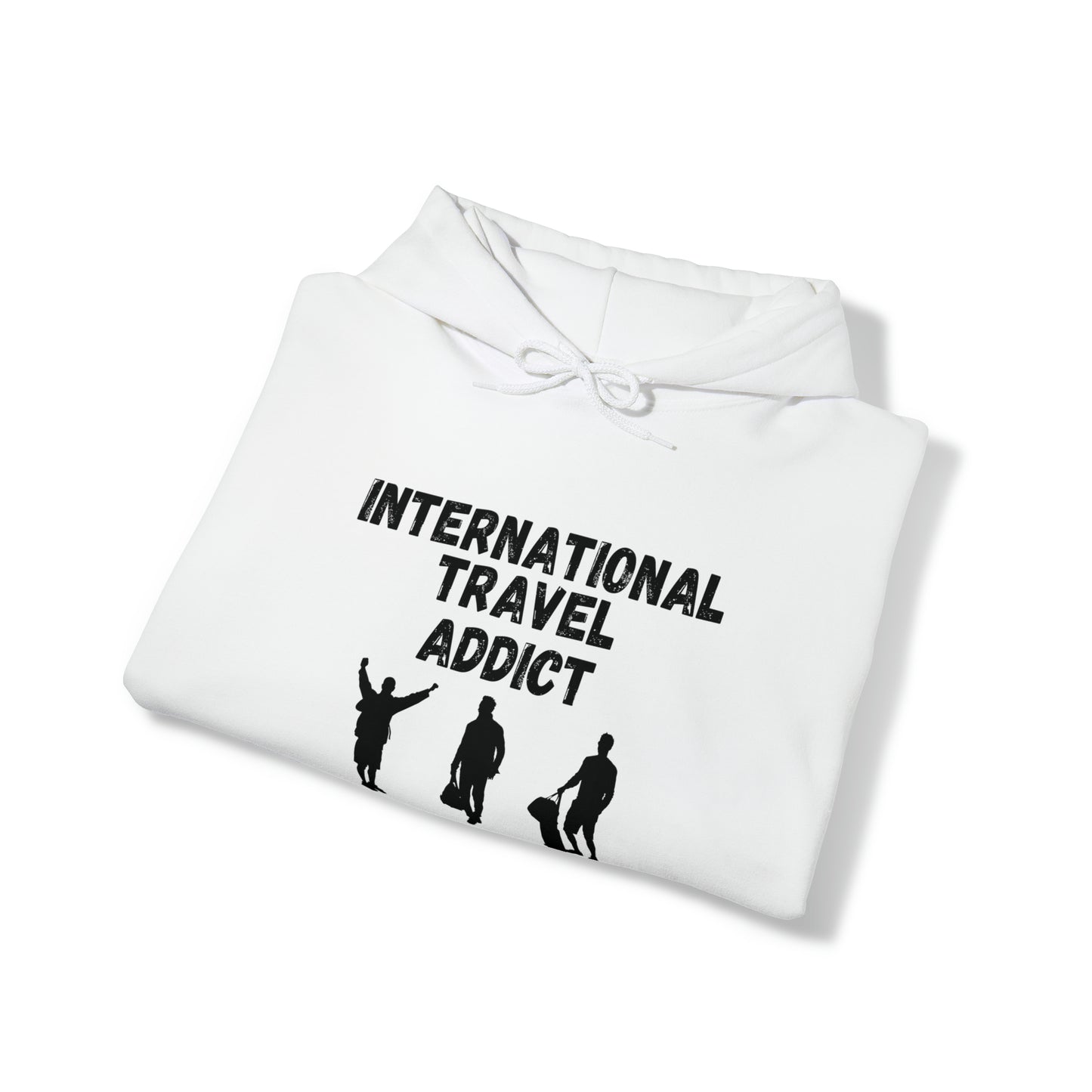 International Travel Addict Hoodie for Men