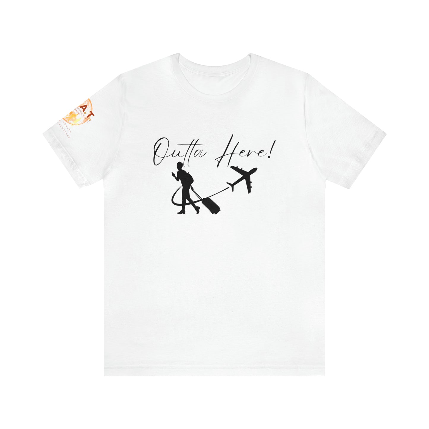 Outta Here! H.E.A.T. Logo Short Sleeve Tee