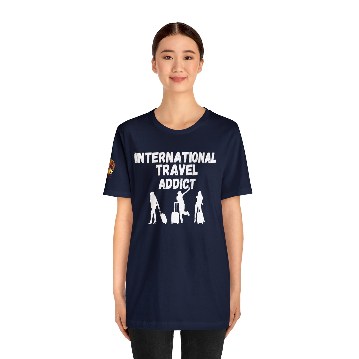 International Travel Addict - Women's Short Sleeve Tee