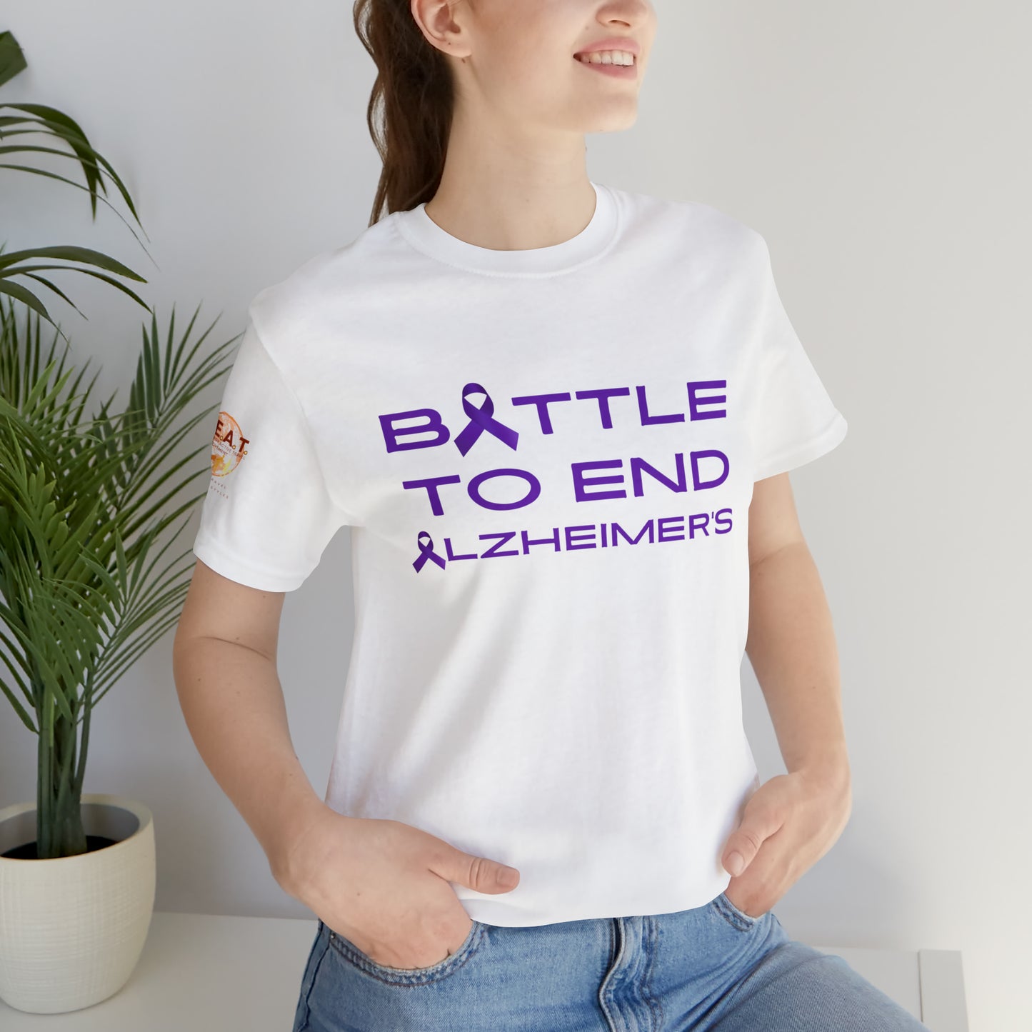 Battle To End Alzheimer's Short Sleeve Tee