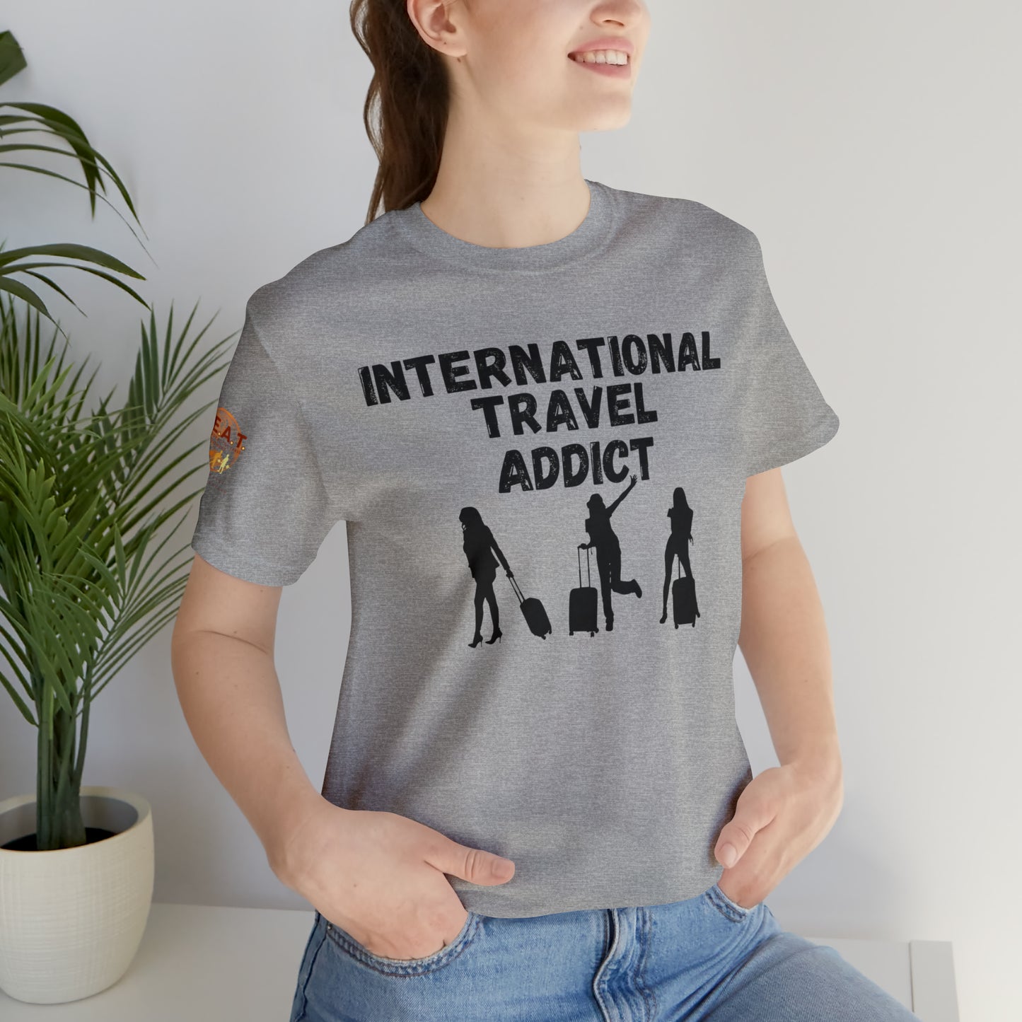 International Travel Addict - Women's Short Sleeve Tee