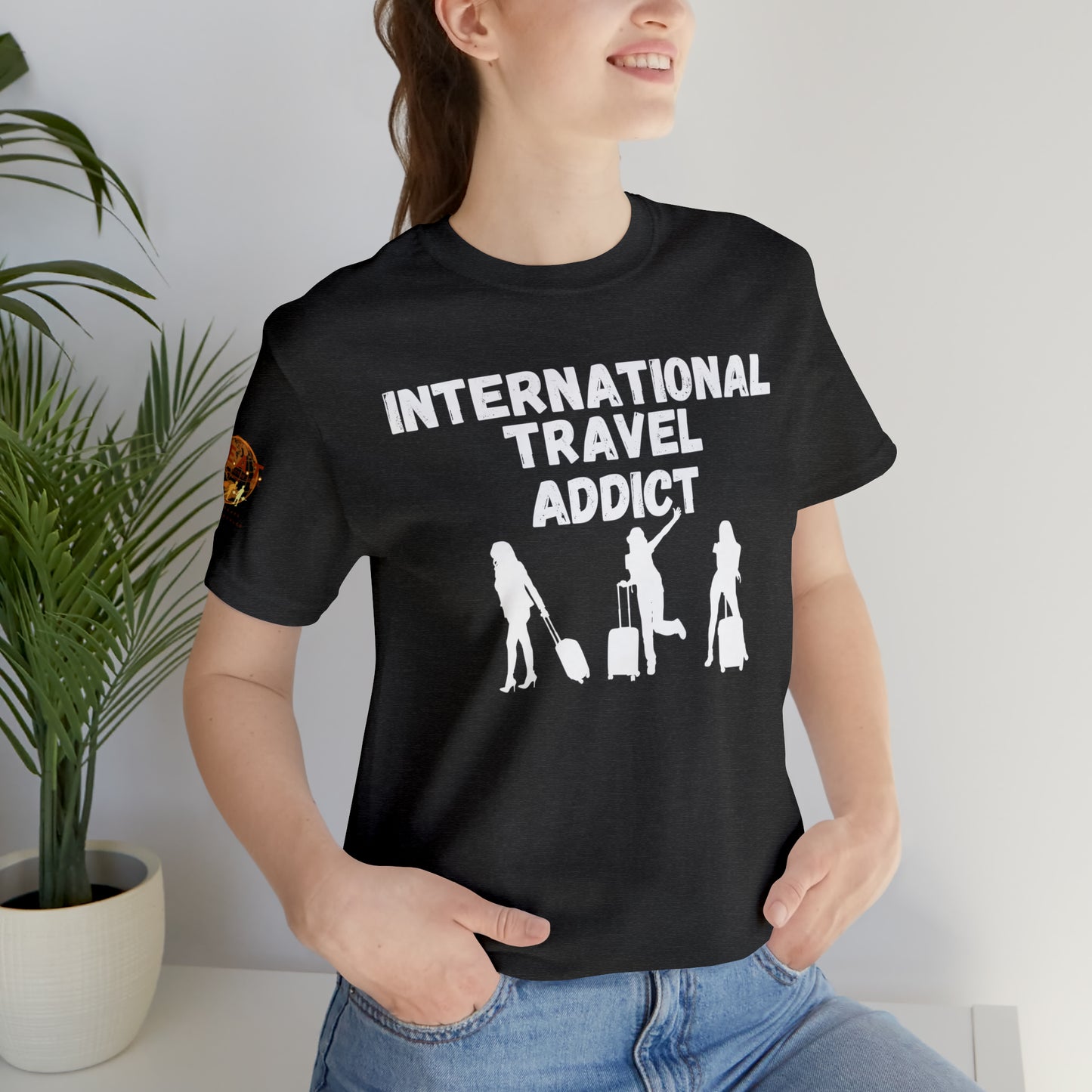 International Travel Addict - Women's Short Sleeve Tee
