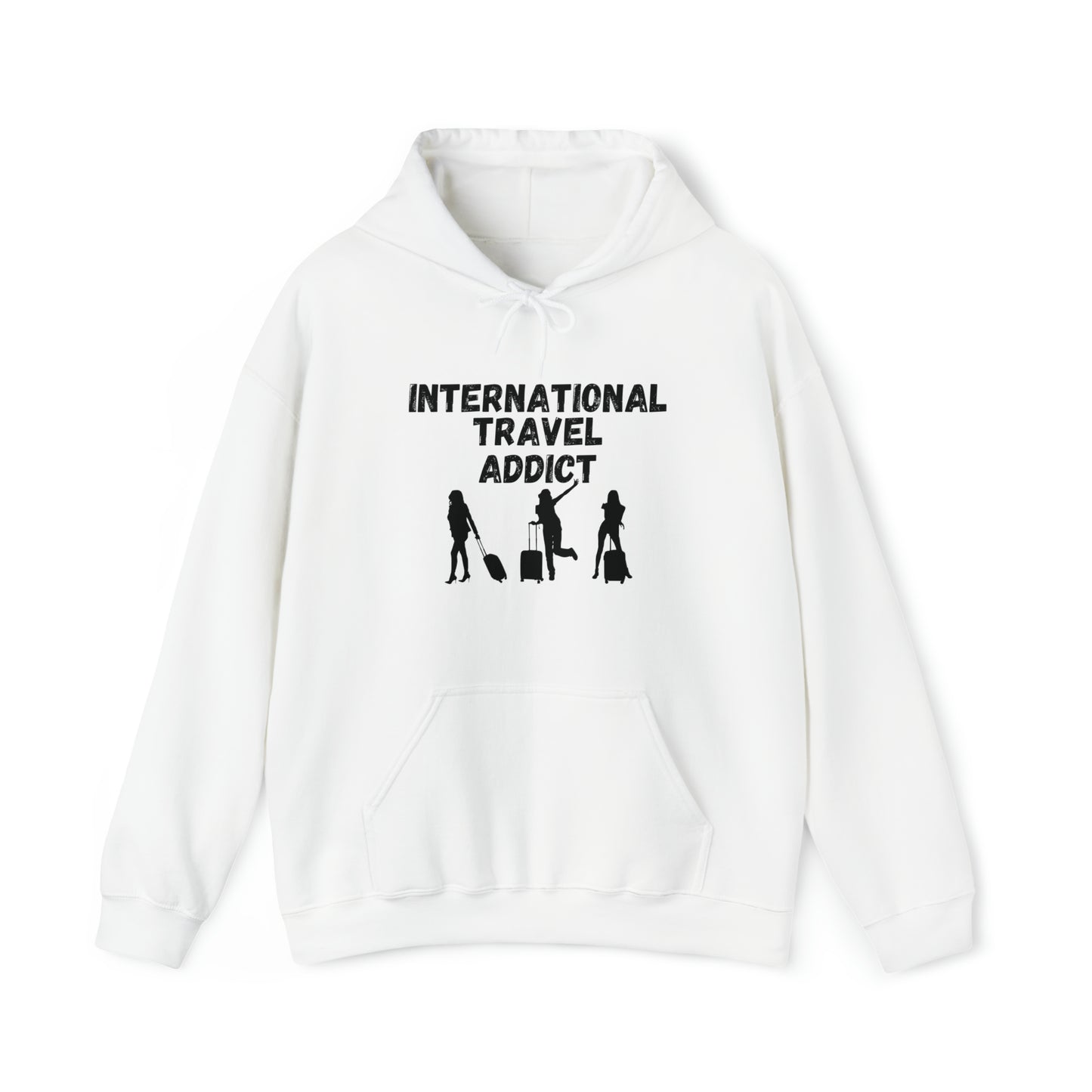 International Travel Addict Hoodie for Women