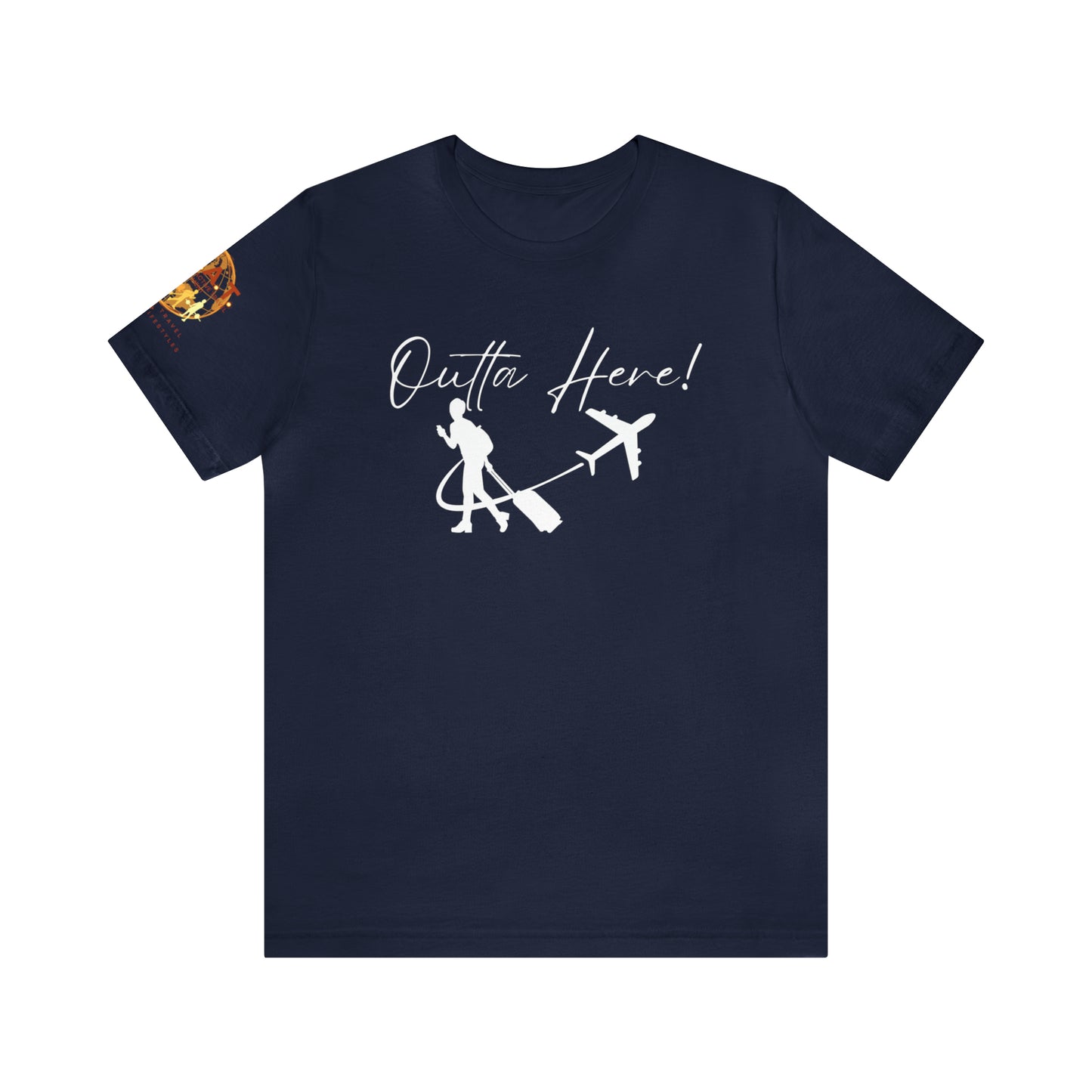 Outta Here! H.E.A.T. Logo Short Sleeve Tee