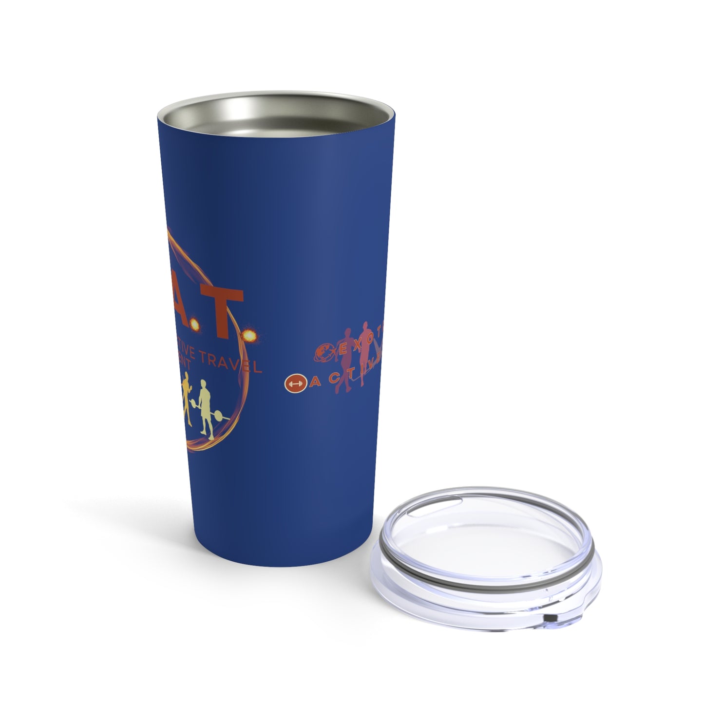 H.E.A.T. Logo Tumbler 20oz - Blue