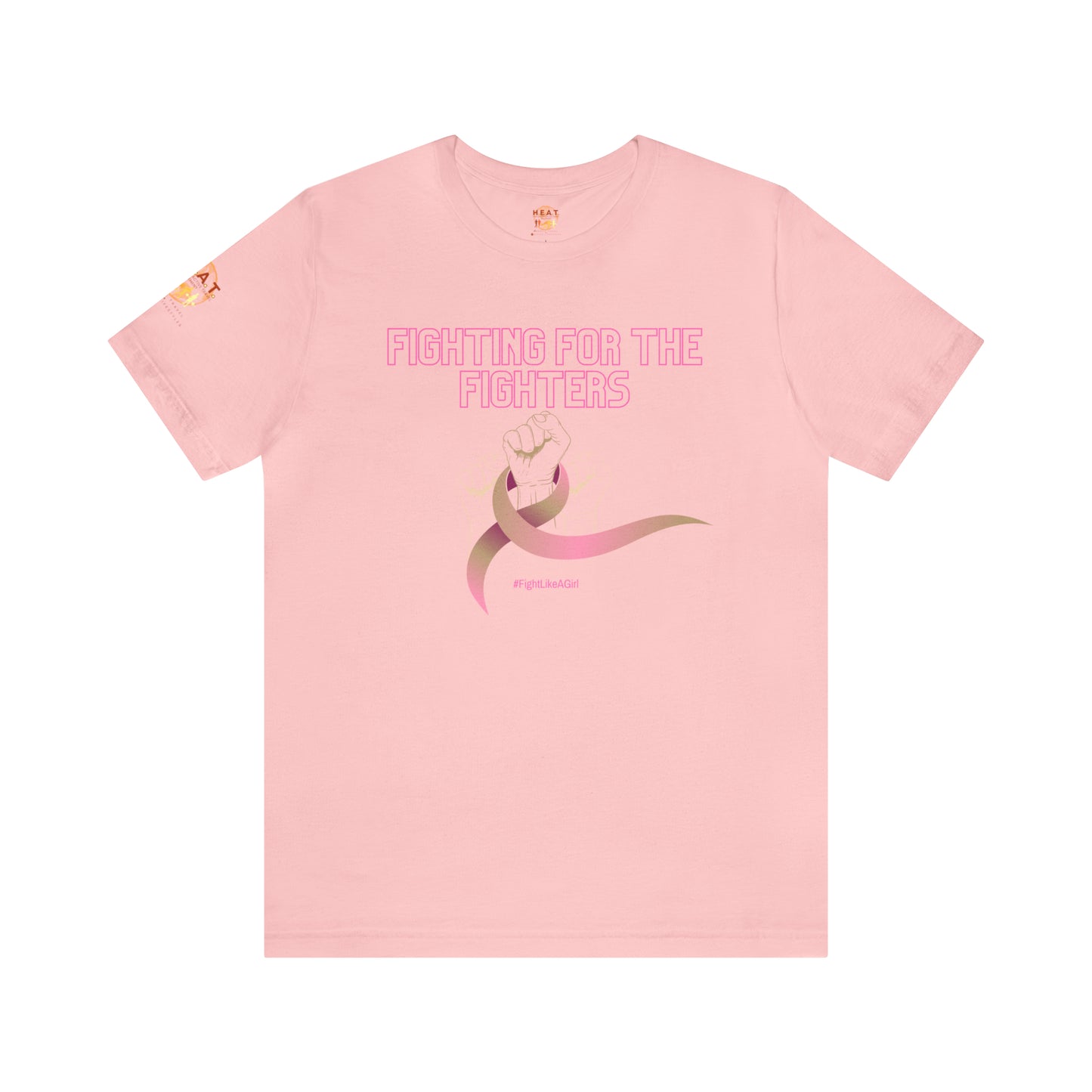 Fighting for the Fighters Breast Cancer Short Sleeve Tee