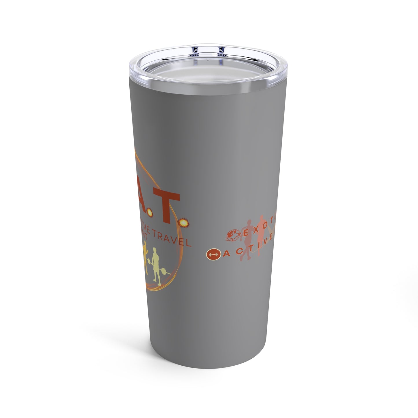 H.E.A.T. Logo Tumbler 20oz - Gray