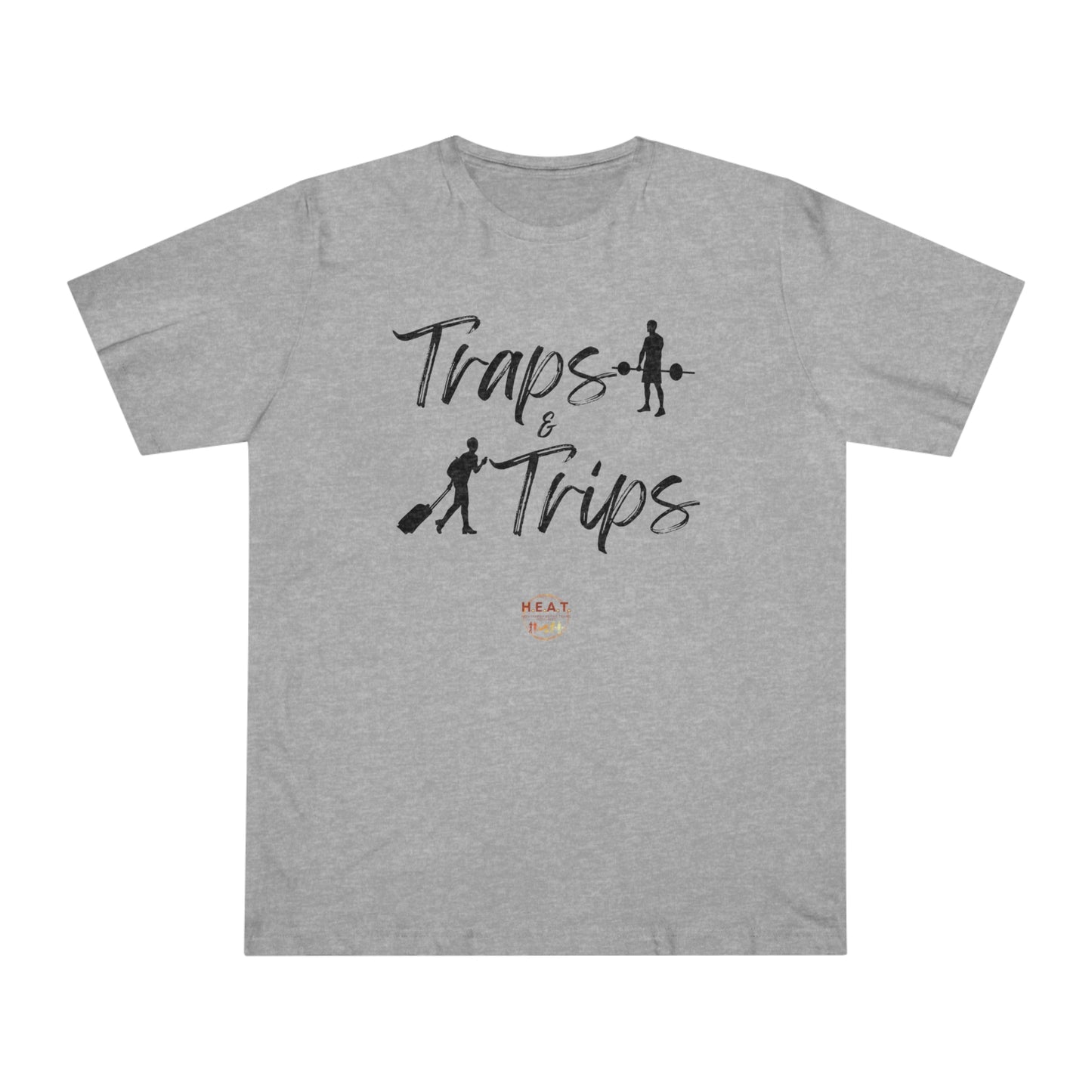 Traps and Trips H.E.A.T. Logo Shirt Front/Back Print