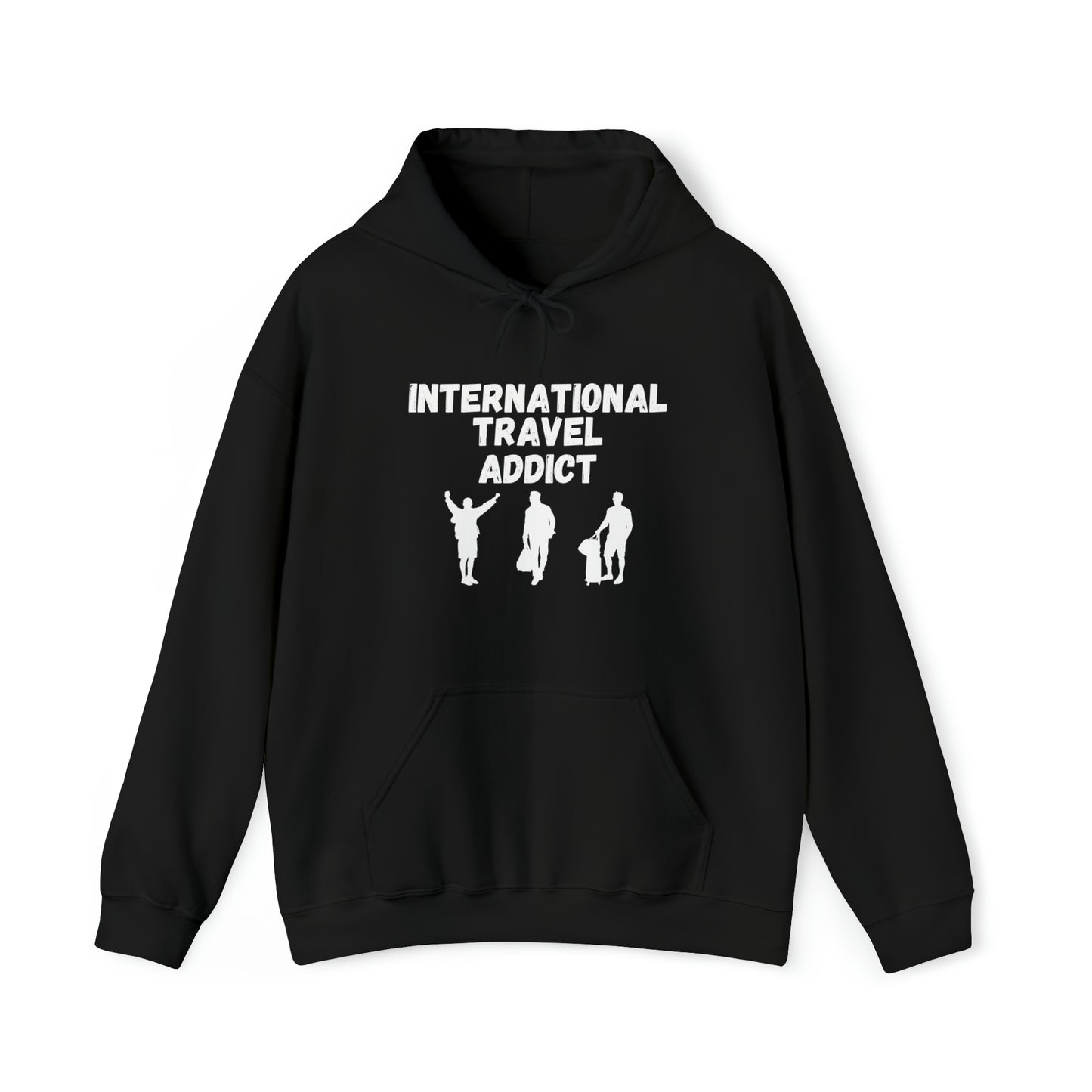 International Travel Addict Hoodie for Men