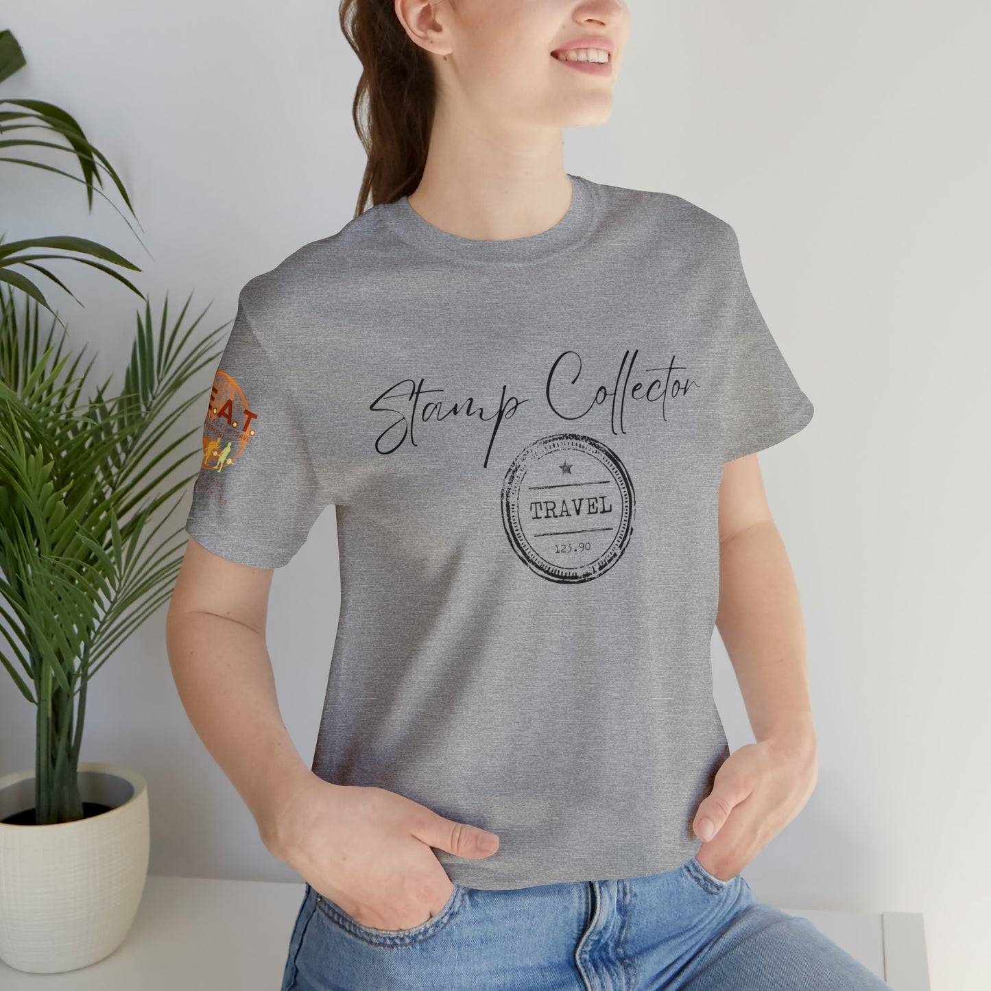 Stamp Collector H.E.A.T. Logo Short Sleeve Tee