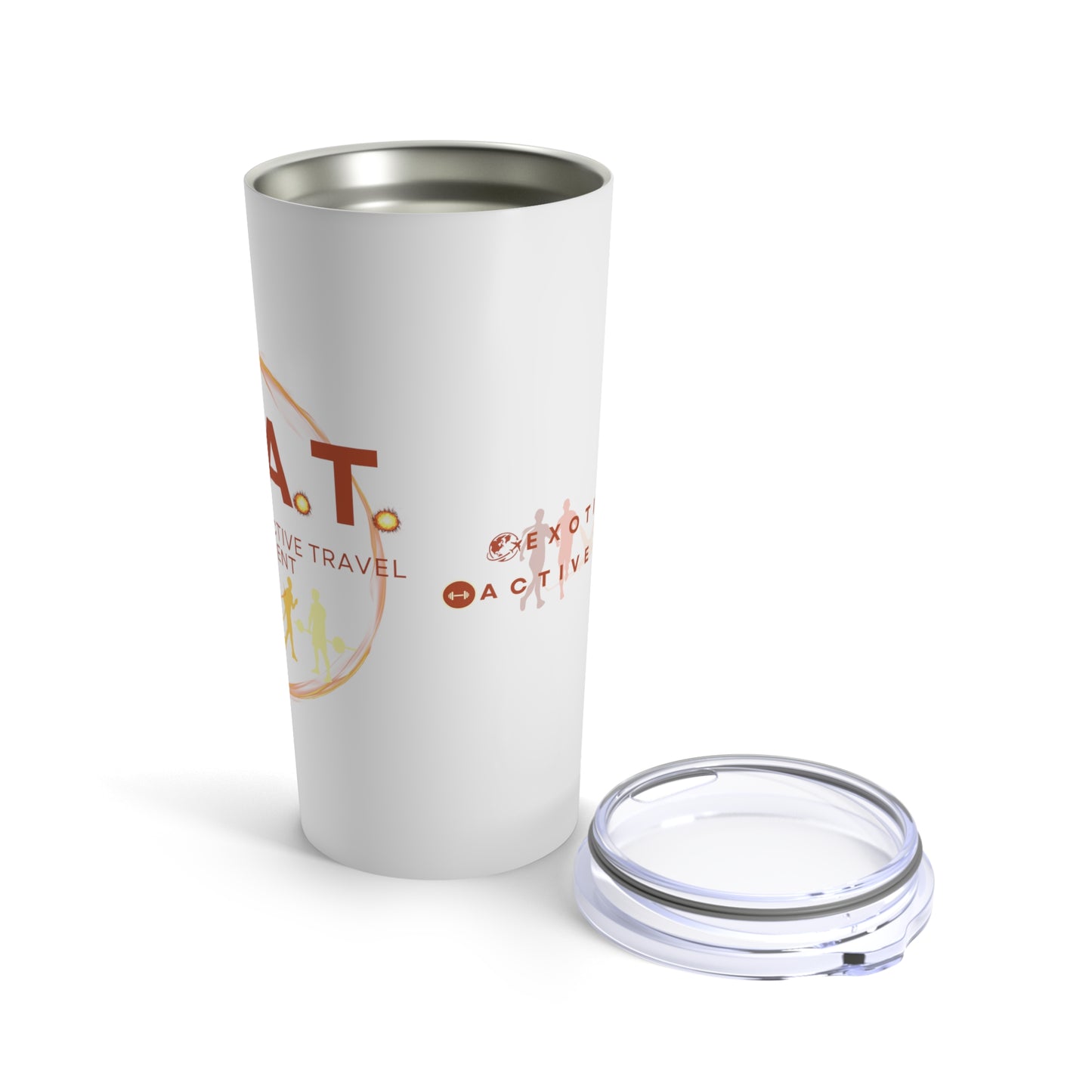 H.E.A.T. Logo Tumbler 20oz - White
