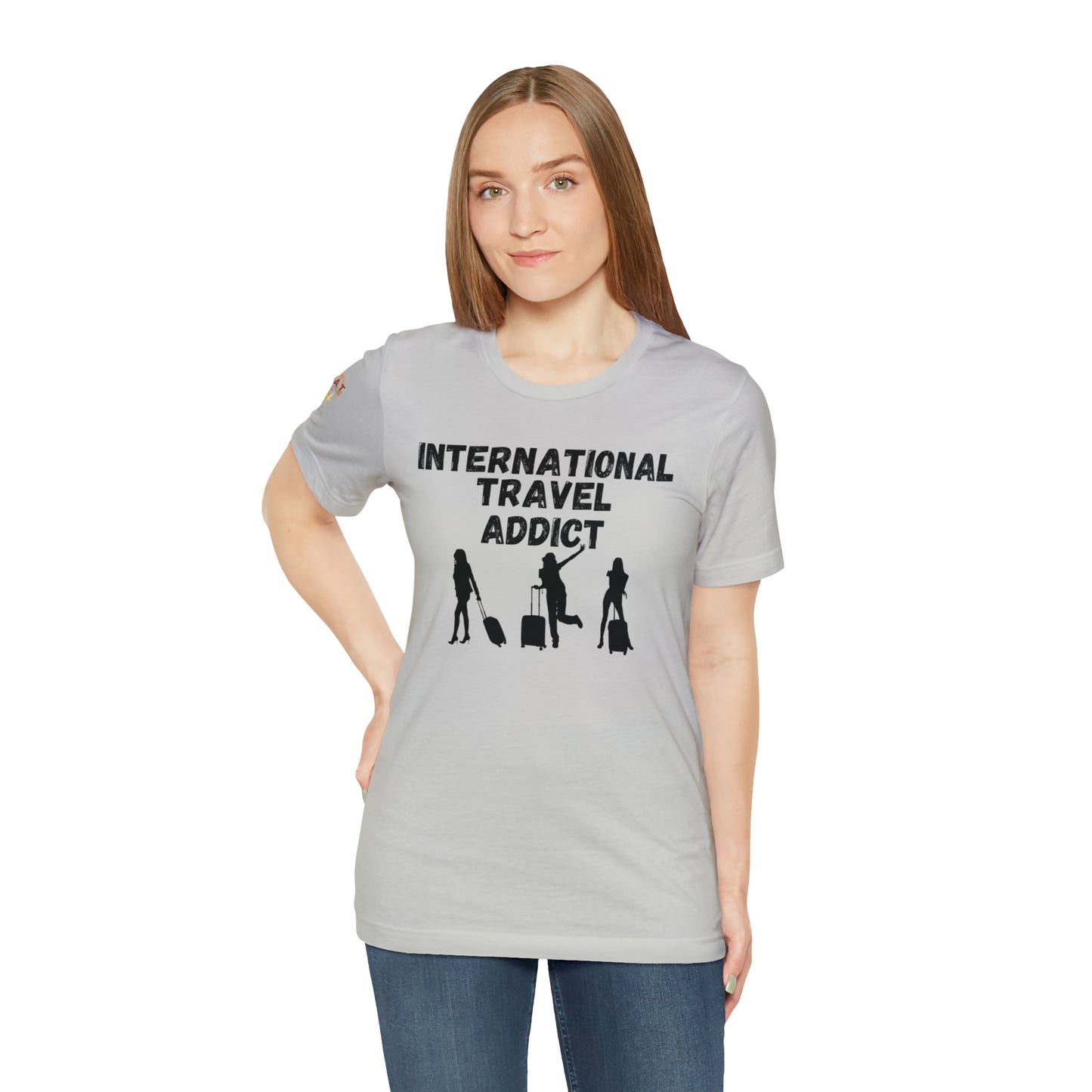 International Travel Addict - Women's Short Sleeve Tee