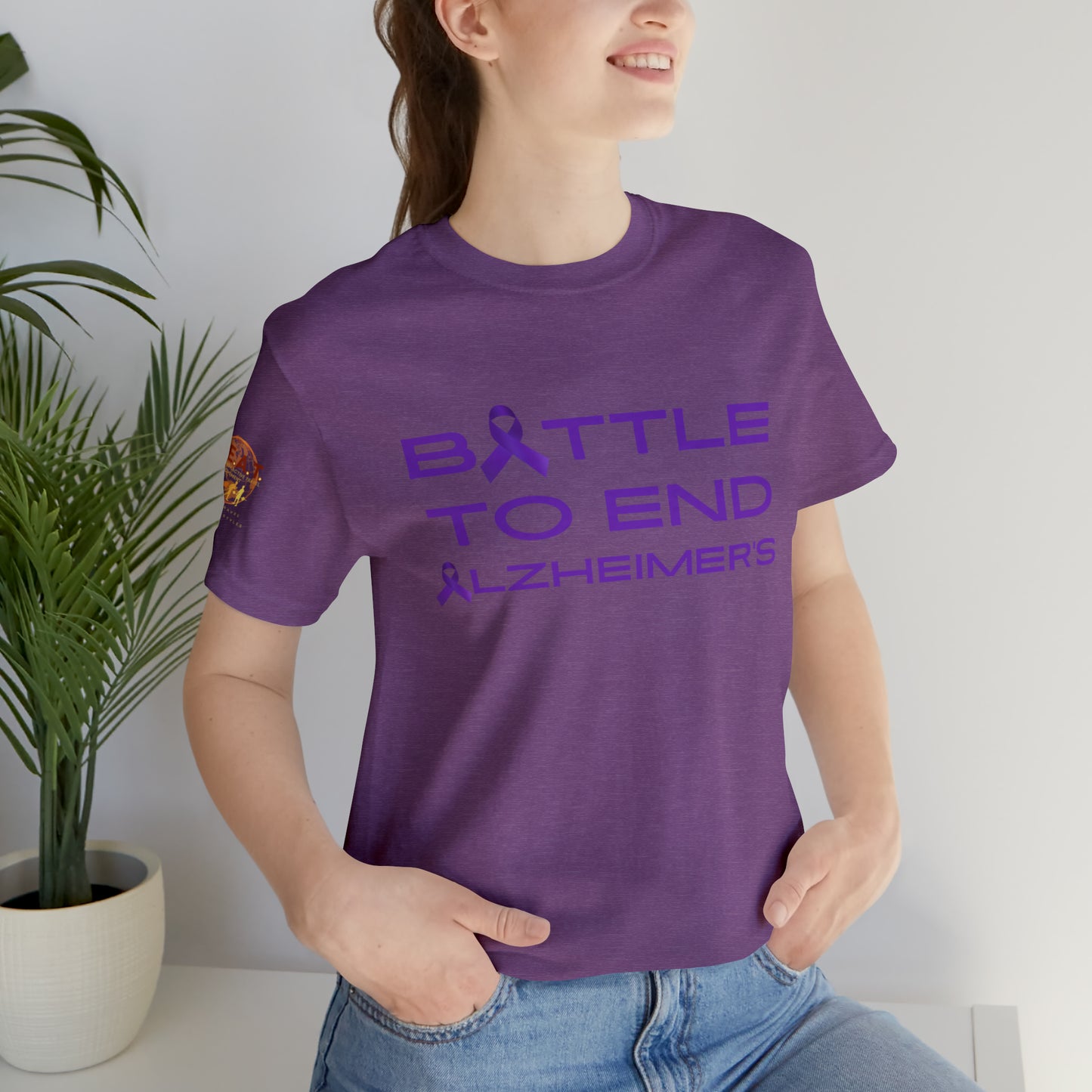 Battle To End Alzheimer's Short Sleeve Tee