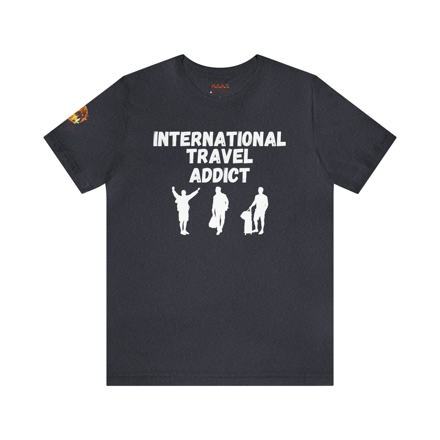 International Travel Addict - Men's Short Sleeve Tee