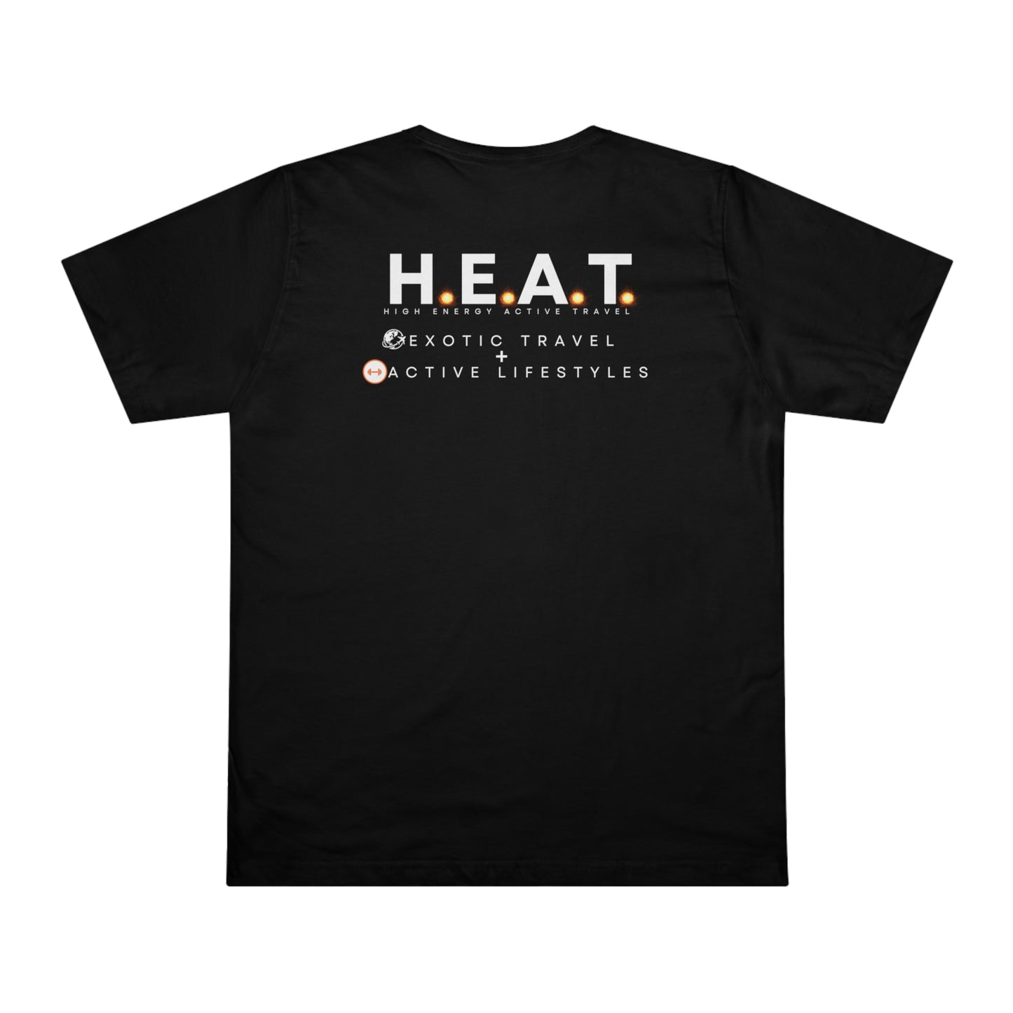 Traps and Trips H.E.A.T. Logo Shirt Front/Back Print