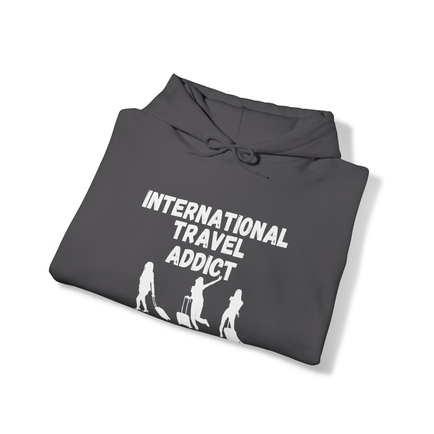 International Travel Addict Hoodie for Women