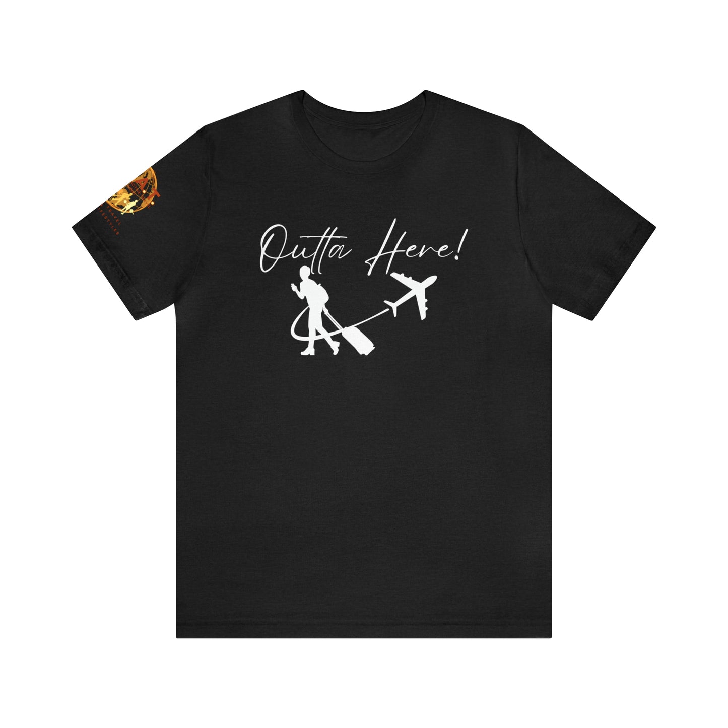Outta Here! H.E.A.T. Logo Short Sleeve Tee