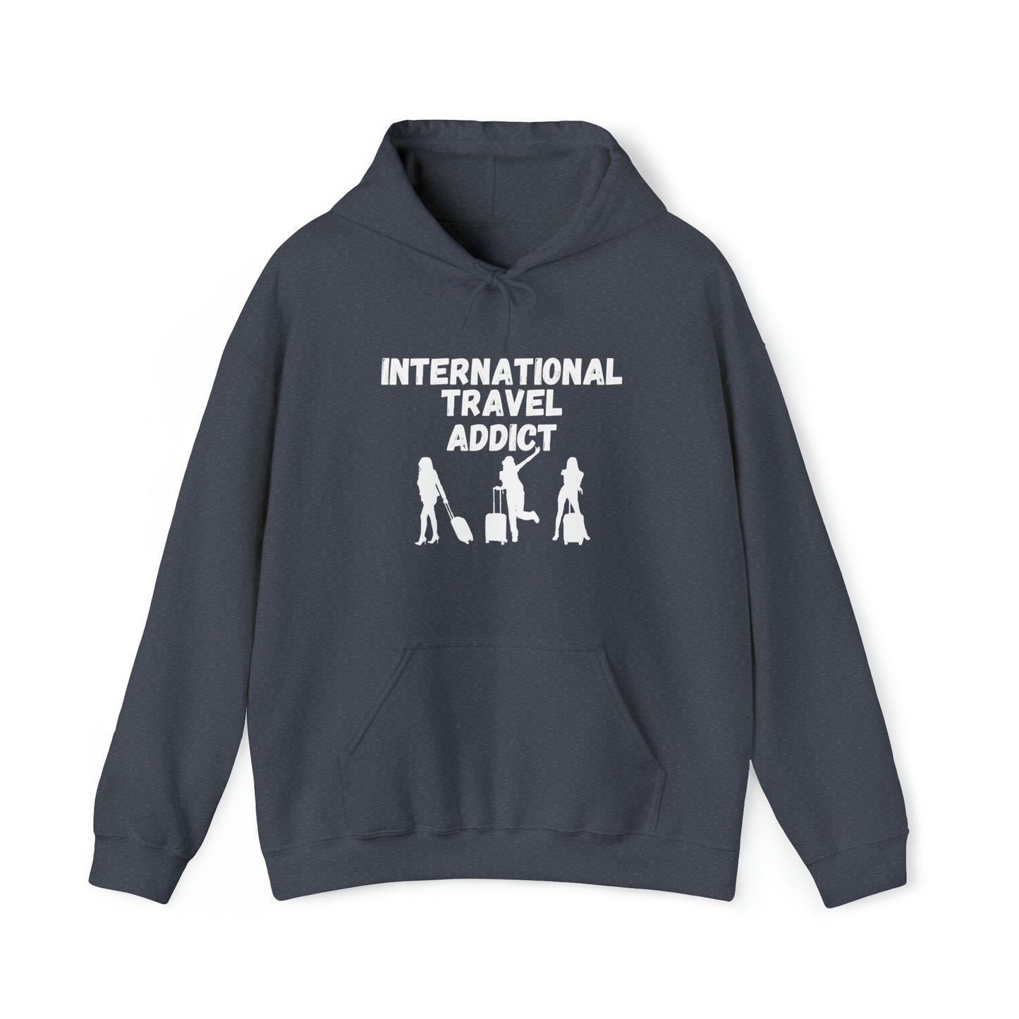 International Travel Addict Hoodie for Women