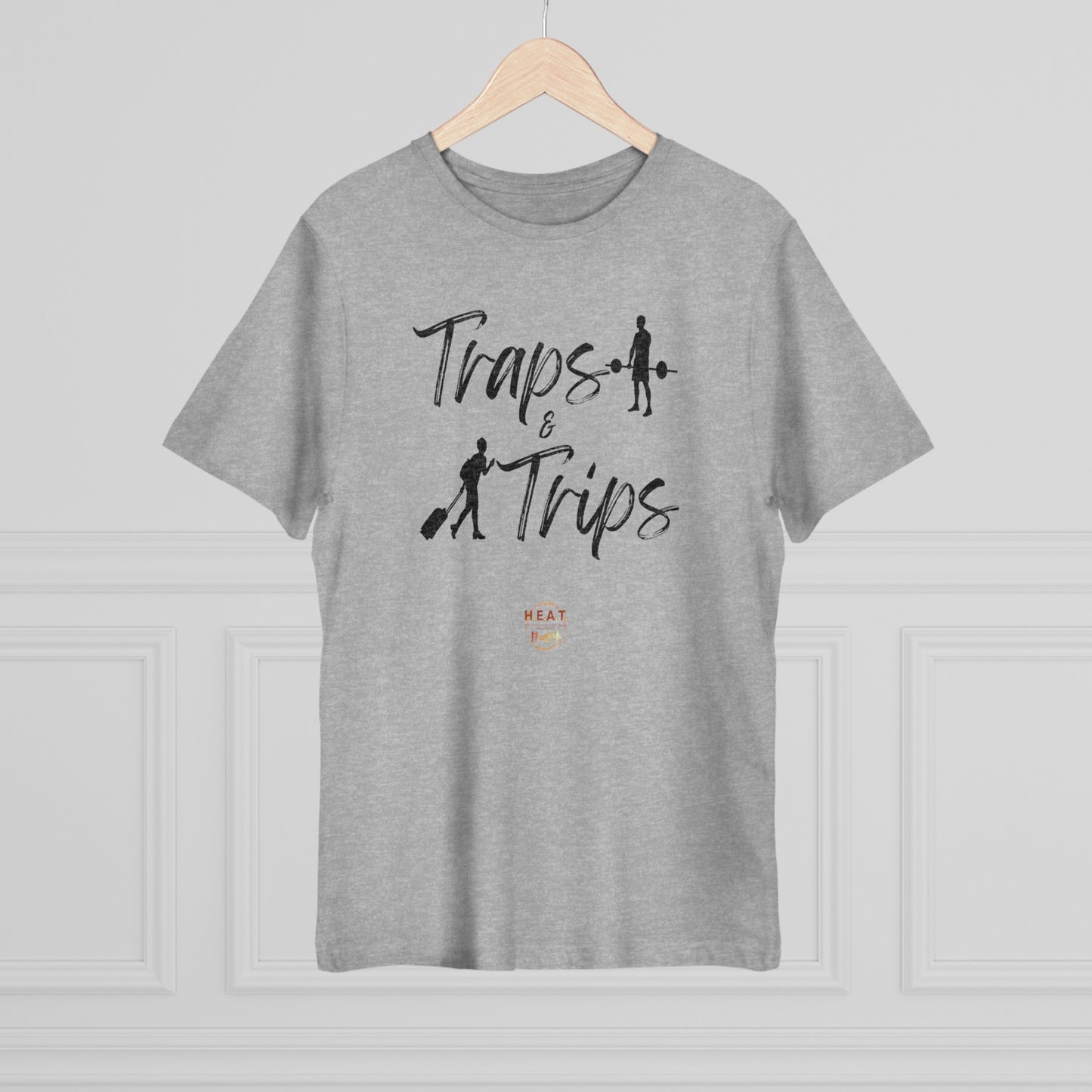 Traps and Trips H.E.A.T. Logo Shirt Front/Back Print