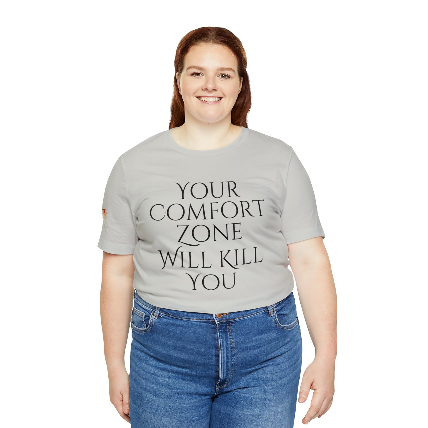 Your Comfort Zone Will Kill You H.E.A.T. Logo Short Sleeve Tee