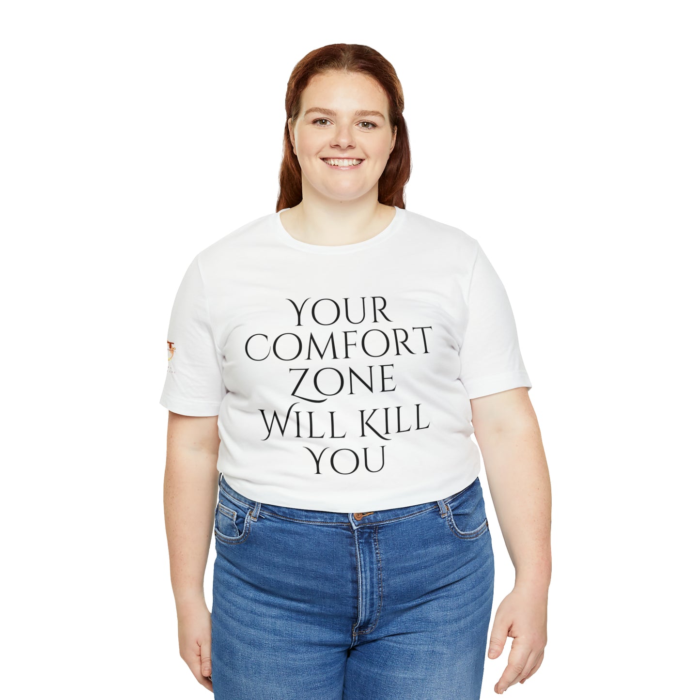 Your Comfort Zone Will Kill You H.E.A.T. Logo Short Sleeve Tee