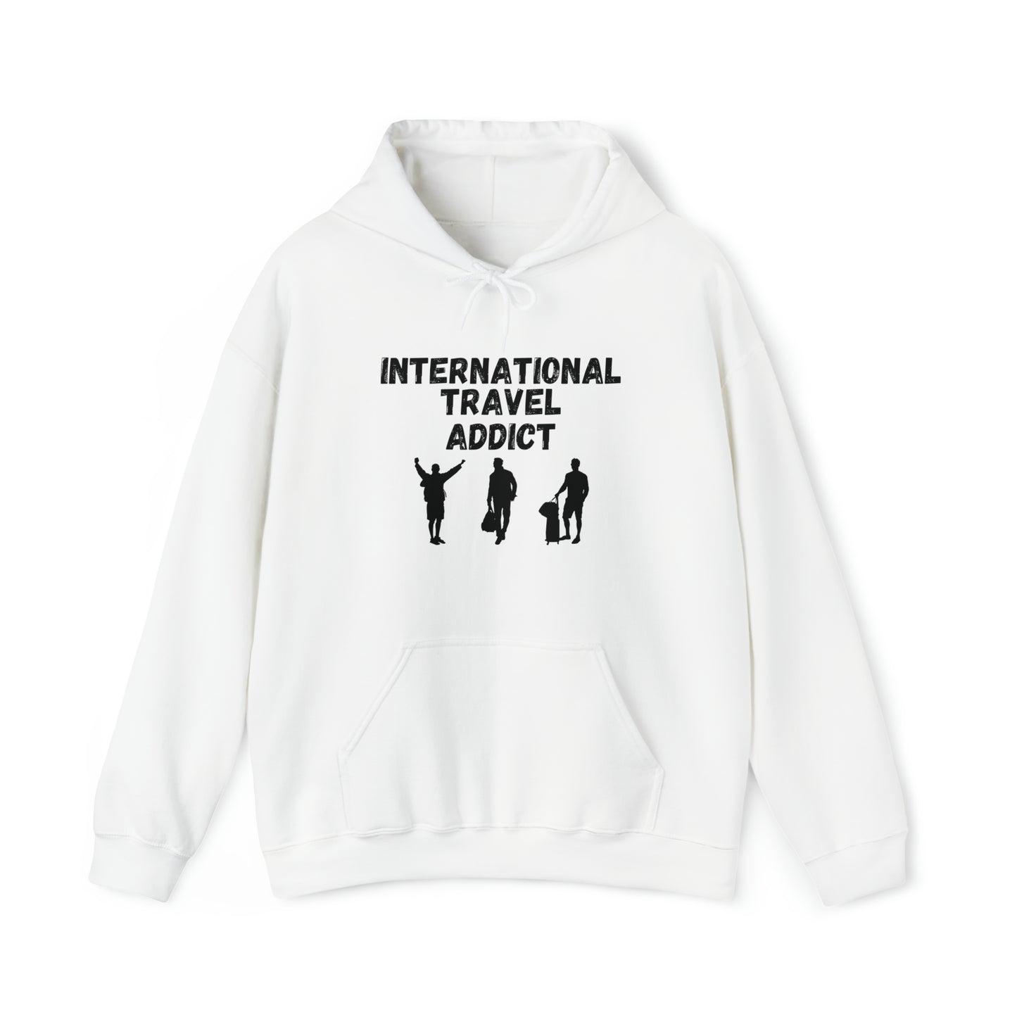 International Travel Addict Hoodie for Men