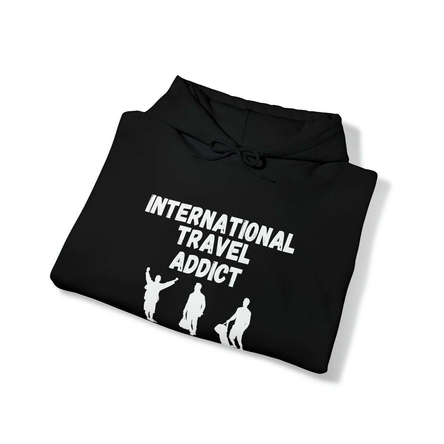 International Travel Addict Hoodie for Men