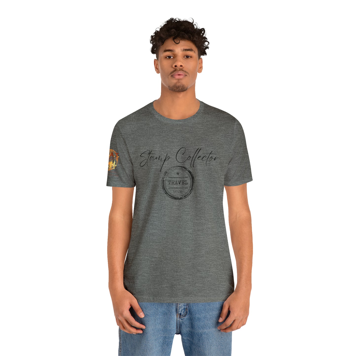 Stamp Collector H.E.A.T. Logo Short Sleeve Tee