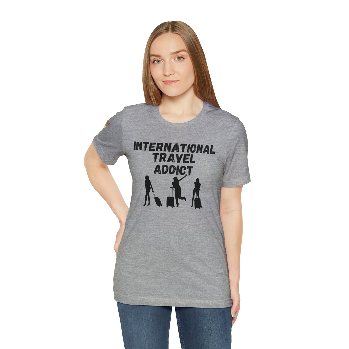 International Travel Addict - Women's Short Sleeve Tee