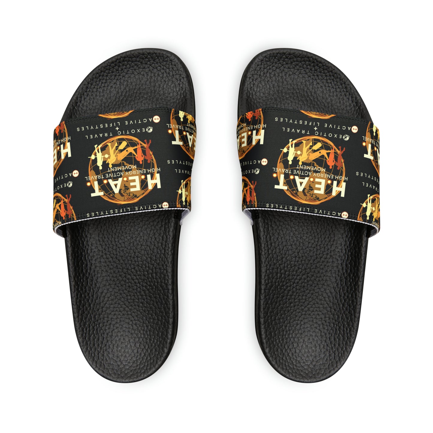 H.E.A.T. Logo Slide Sandals