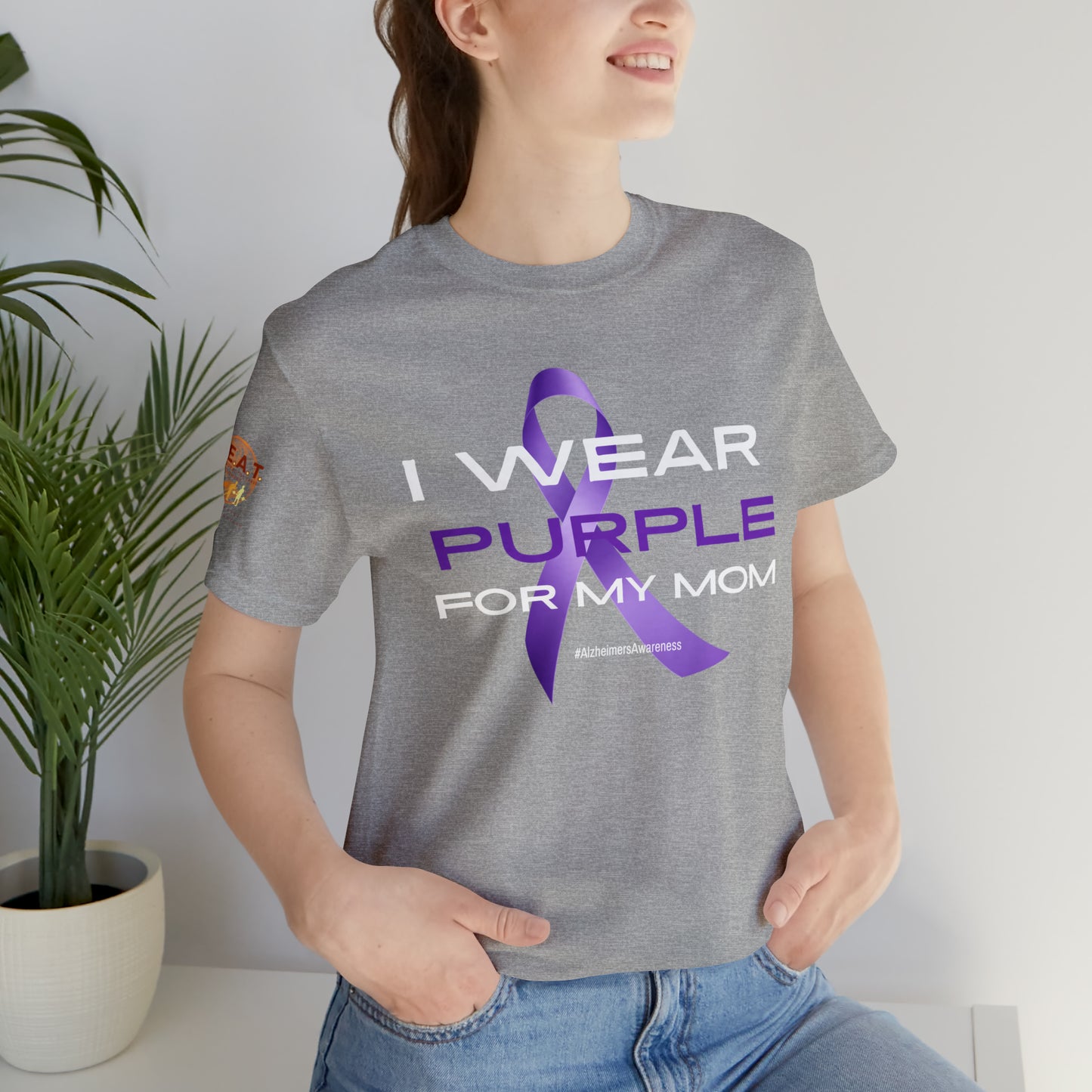 Purple for a Purpose - Mom Short Sleeve Tee