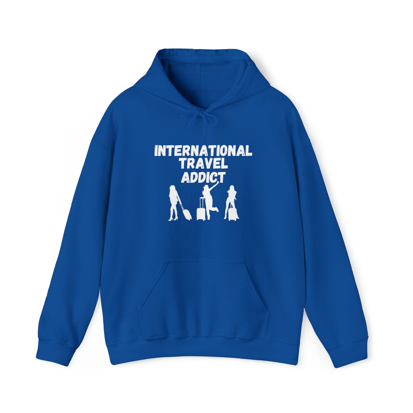 International Travel Addict Hoodie for Women