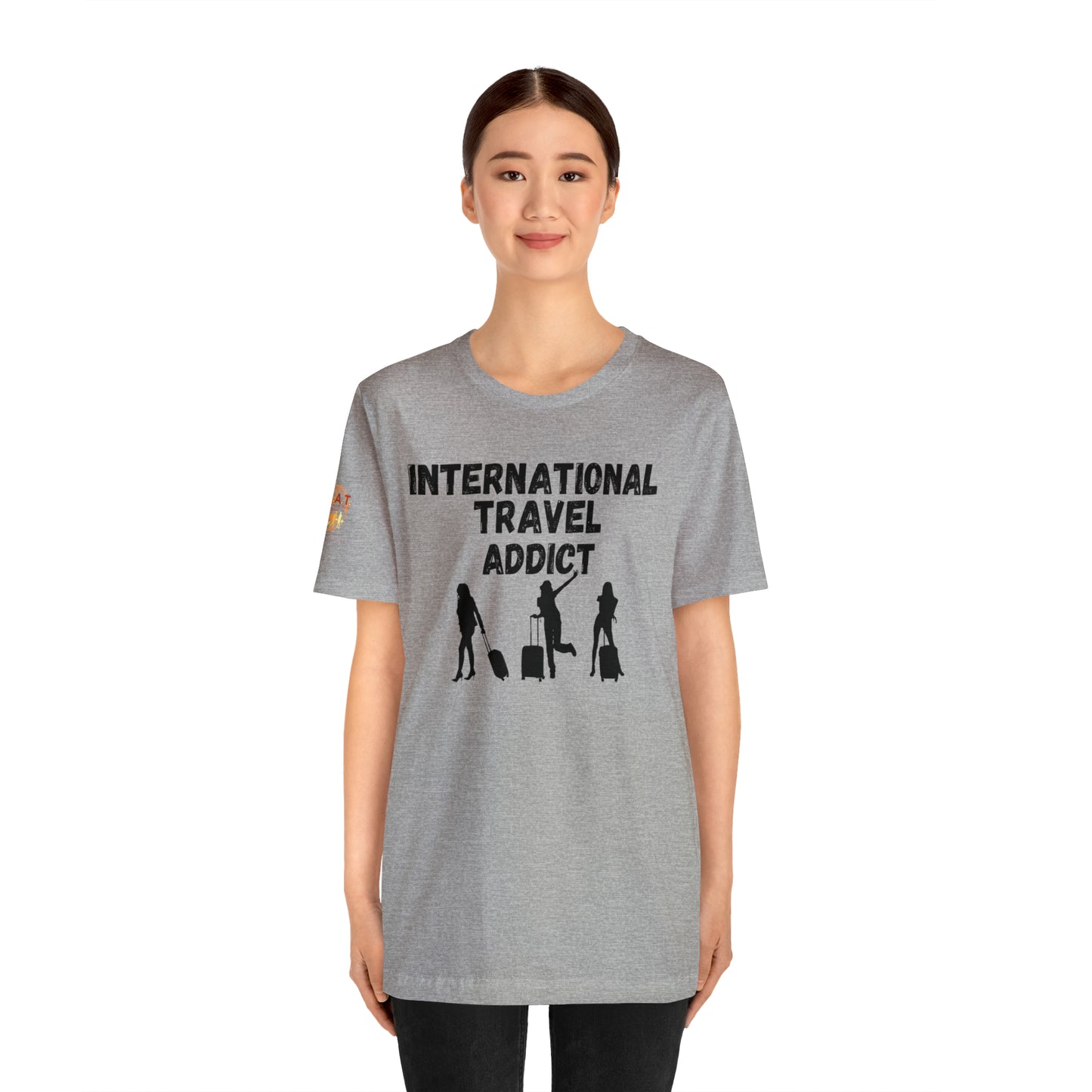 International Travel Addict - Women's Short Sleeve Tee