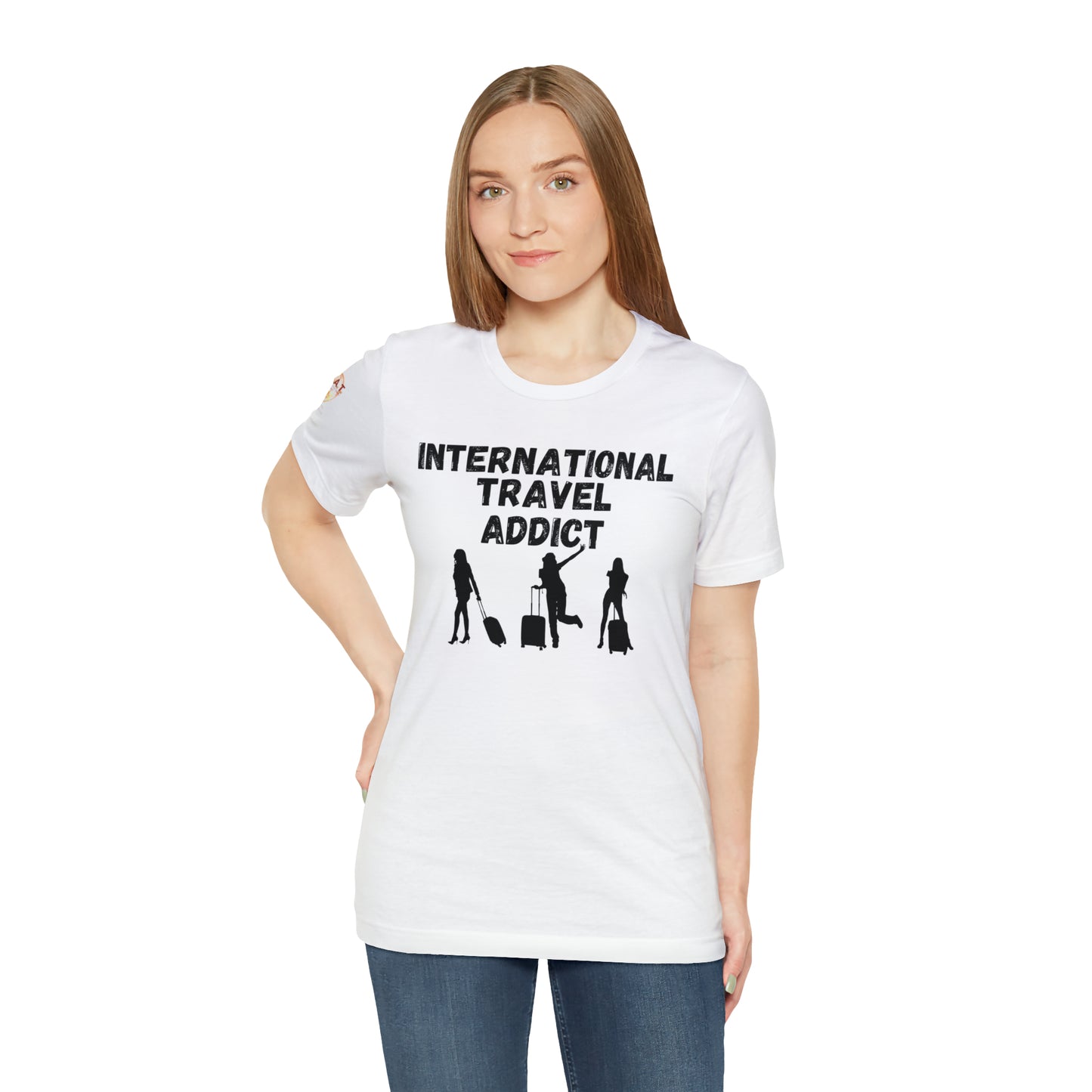 International Travel Addict - Women's Short Sleeve Tee