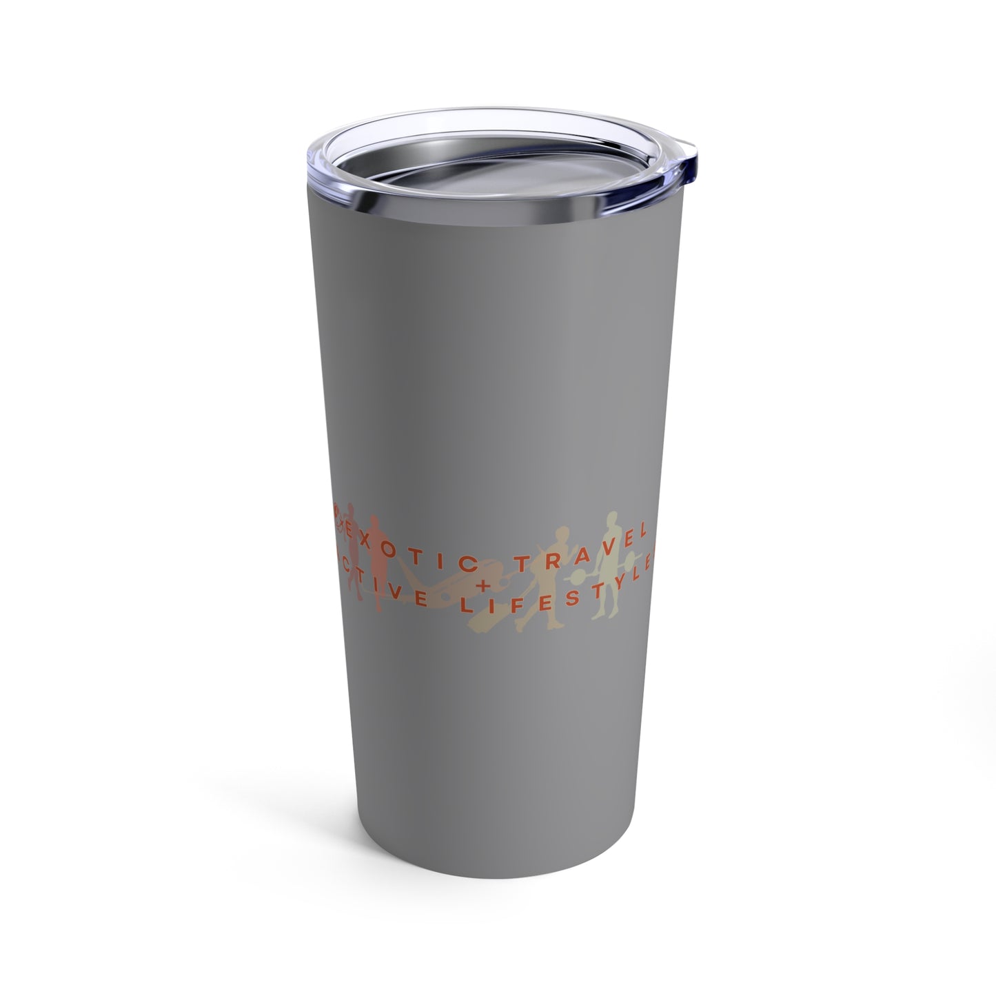 H.E.A.T. Logo Tumbler 20oz - Gray