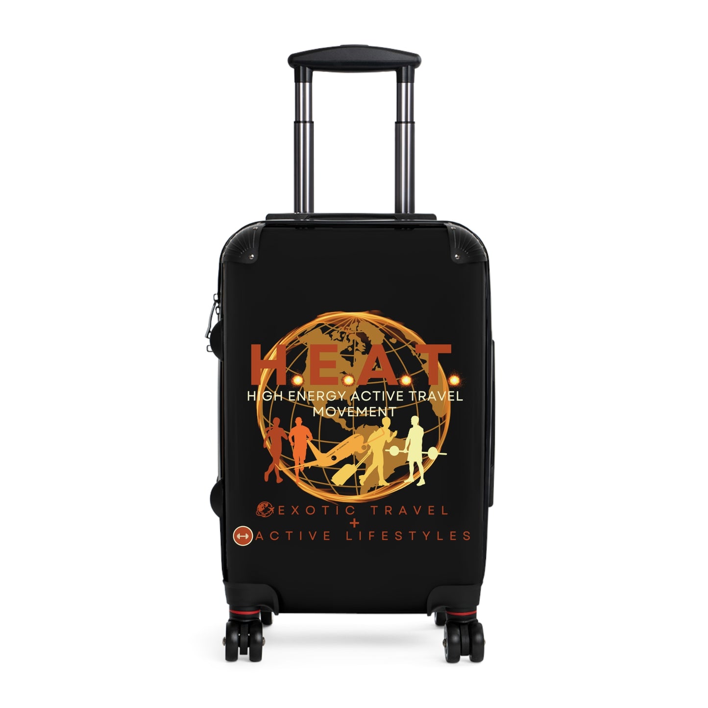 Premium H.E.A.T. Logo Travel Suitcase (Small, Med, Large)