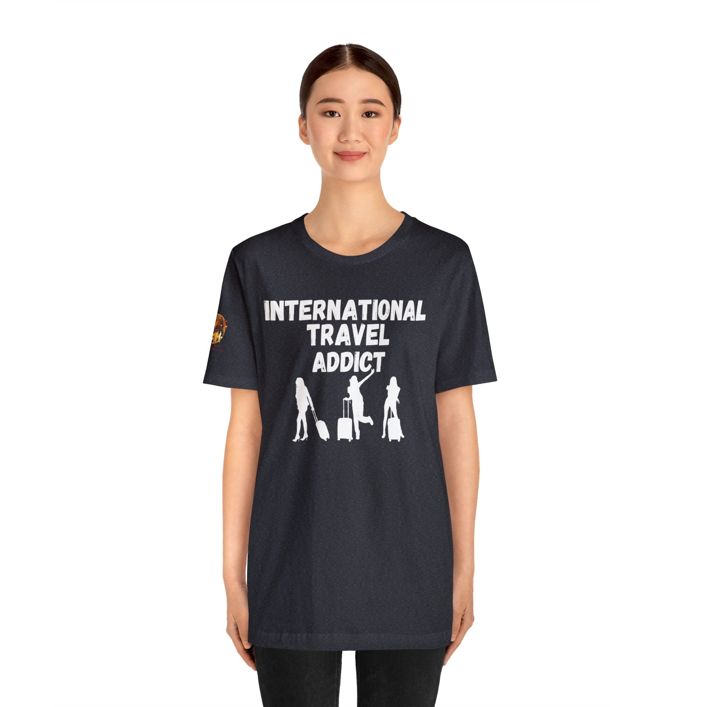 International Travel Addict - Women's Short Sleeve Tee