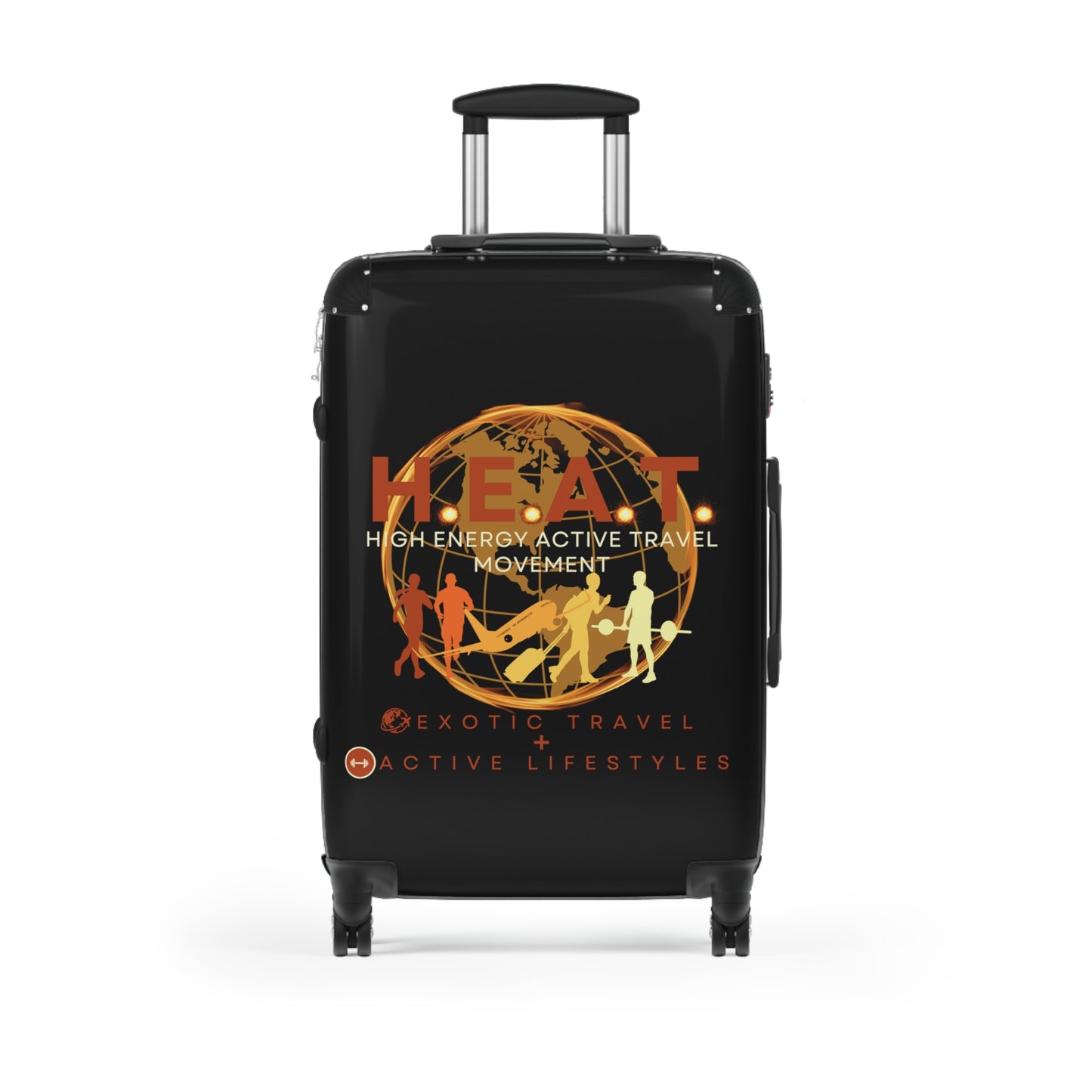 Premium H.E.A.T. Logo Travel Suitcase (Small, Med, Large)