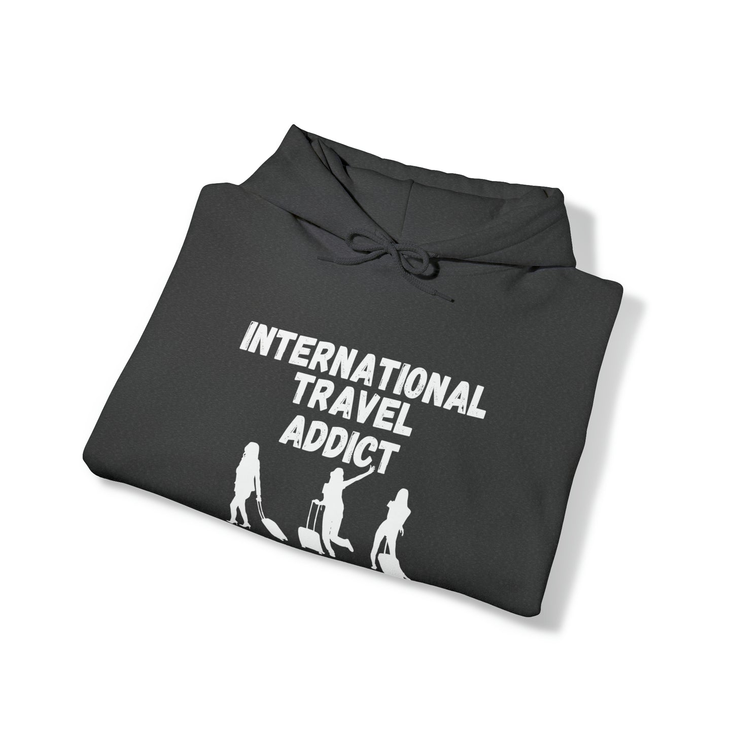 International Travel Addict Hoodie for Women