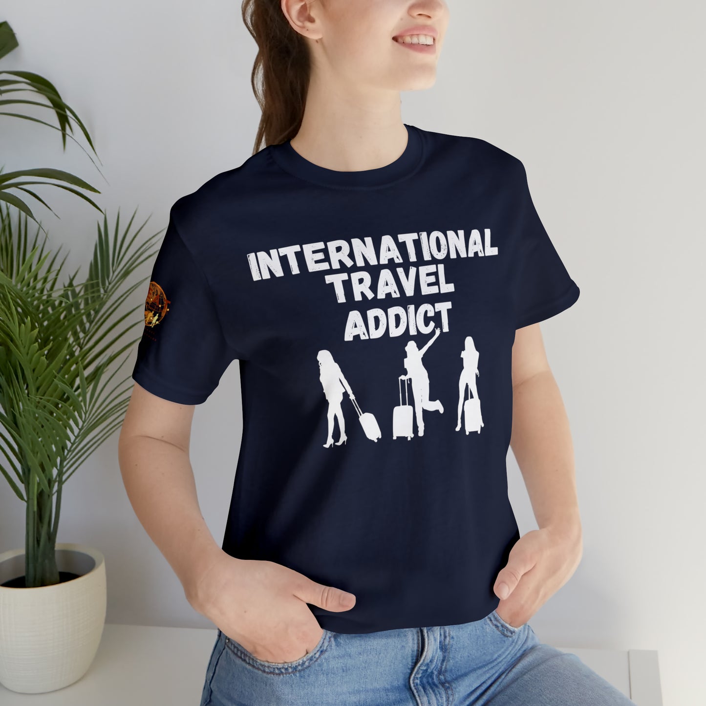 International Travel Addict - Women's Short Sleeve Tee