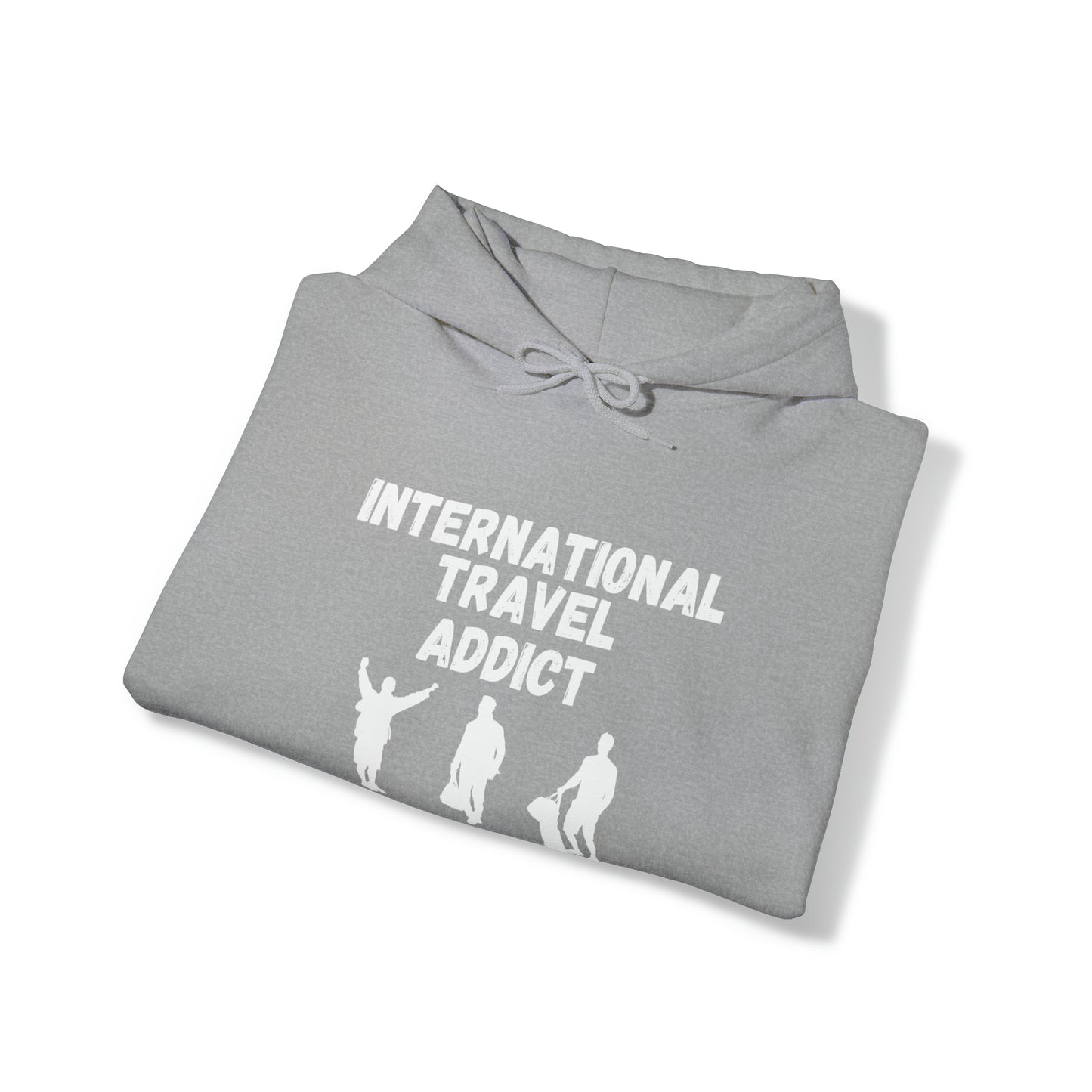 International Travel Addict Hoodie for Men