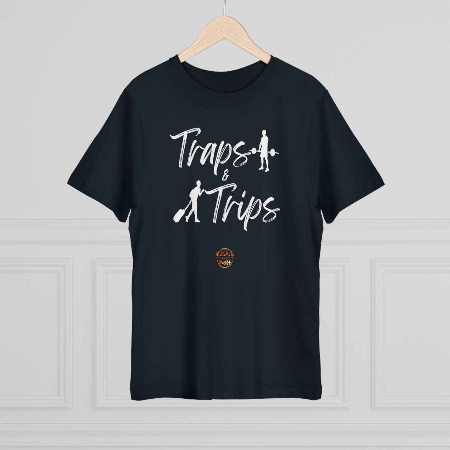 Traps and Trips H.E.A.T. Logo Shirt Front/Back Print