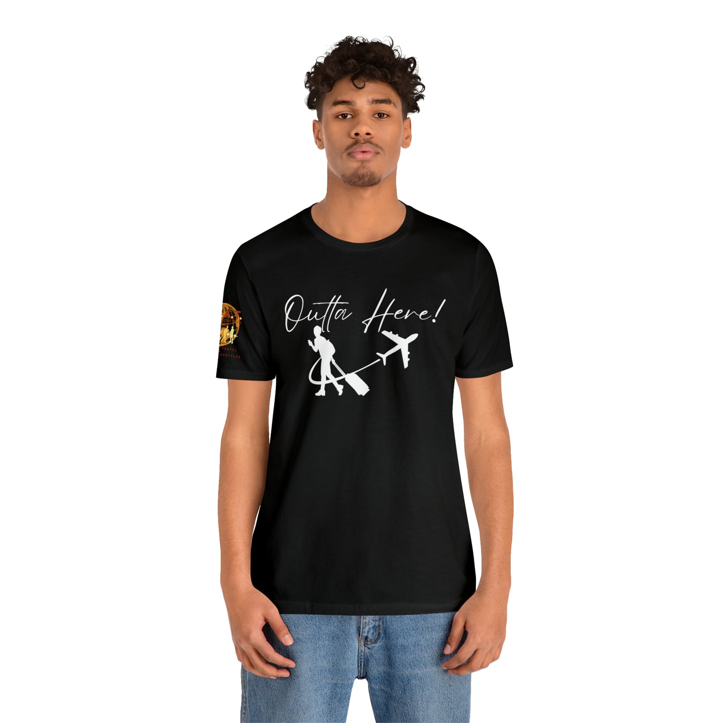 Outta Here! H.E.A.T. Logo Short Sleeve Tee
