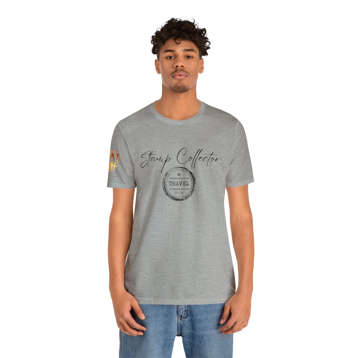 Stamp Collector H.E.A.T. Logo Short Sleeve Tee
