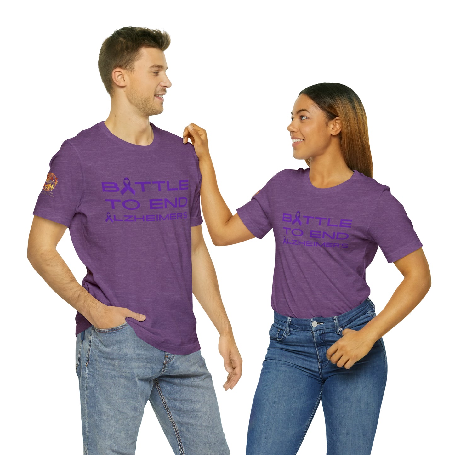 Battle To End Alzheimer's Short Sleeve Tee