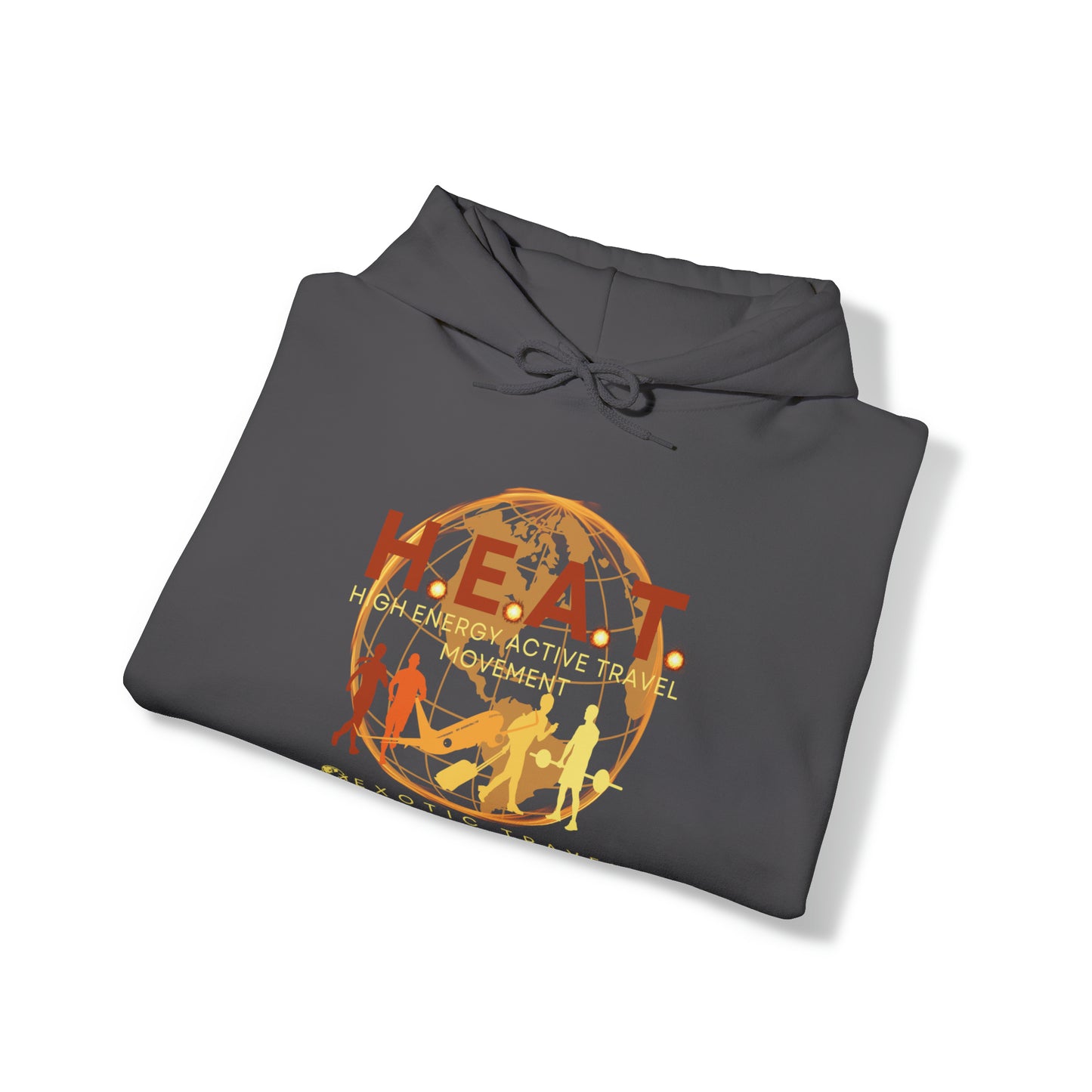 H.E.A.T. High Energy Active Travel Logo Hoodie