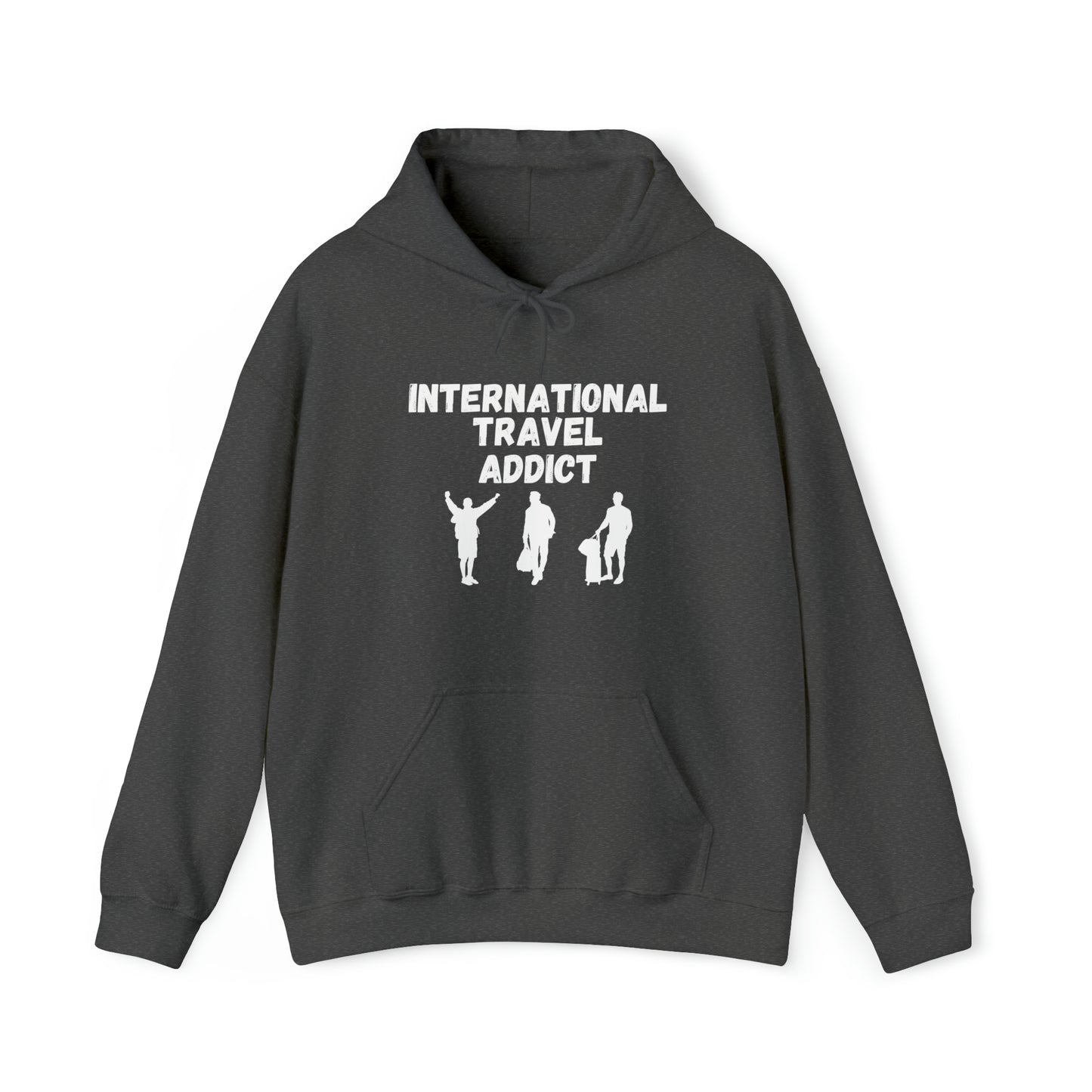 International Travel Addict Hoodie for Men